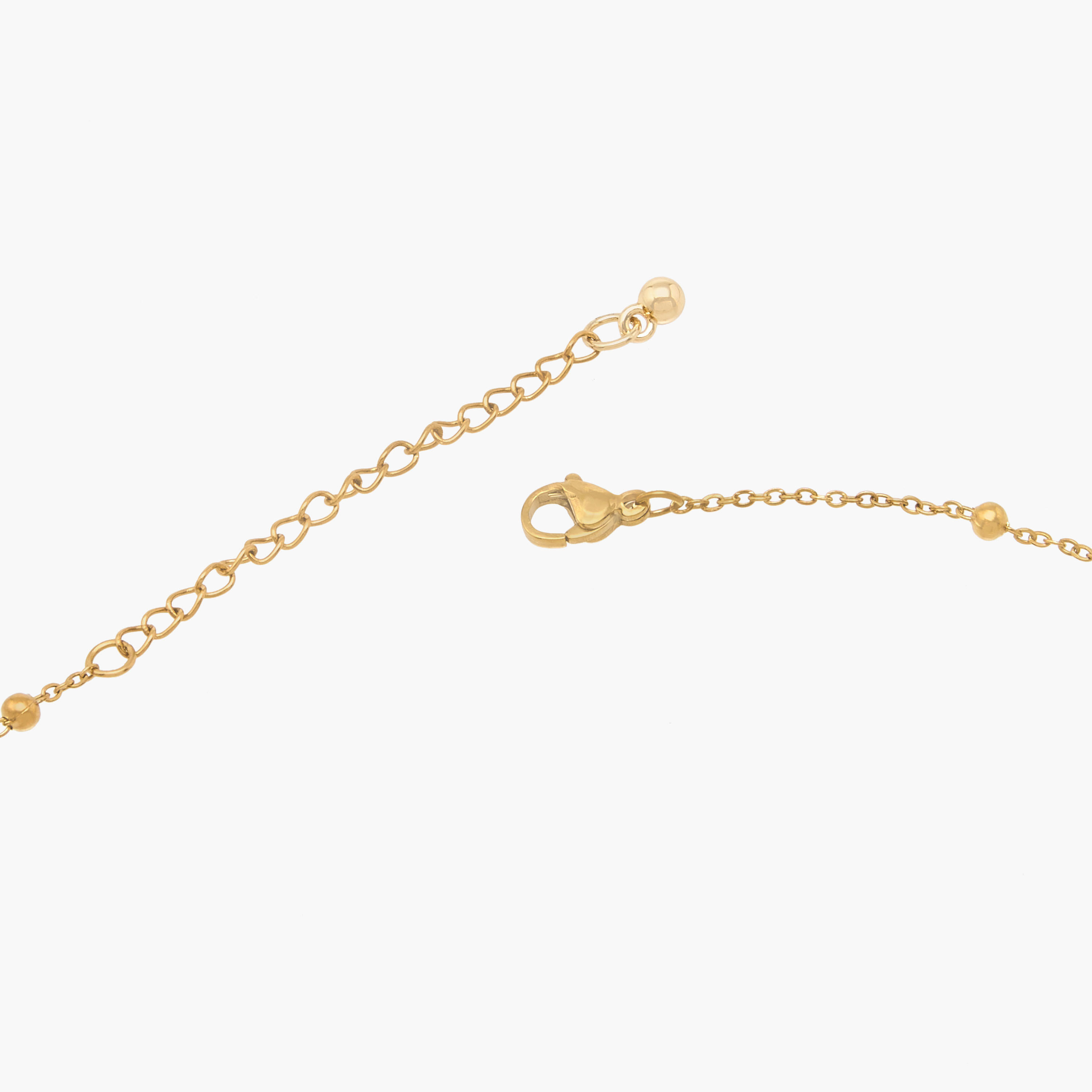 Gold Tone Necklace with Floral Embellishment-women-watchesandjewellery-jewellery-necklacesandpendants-image-3