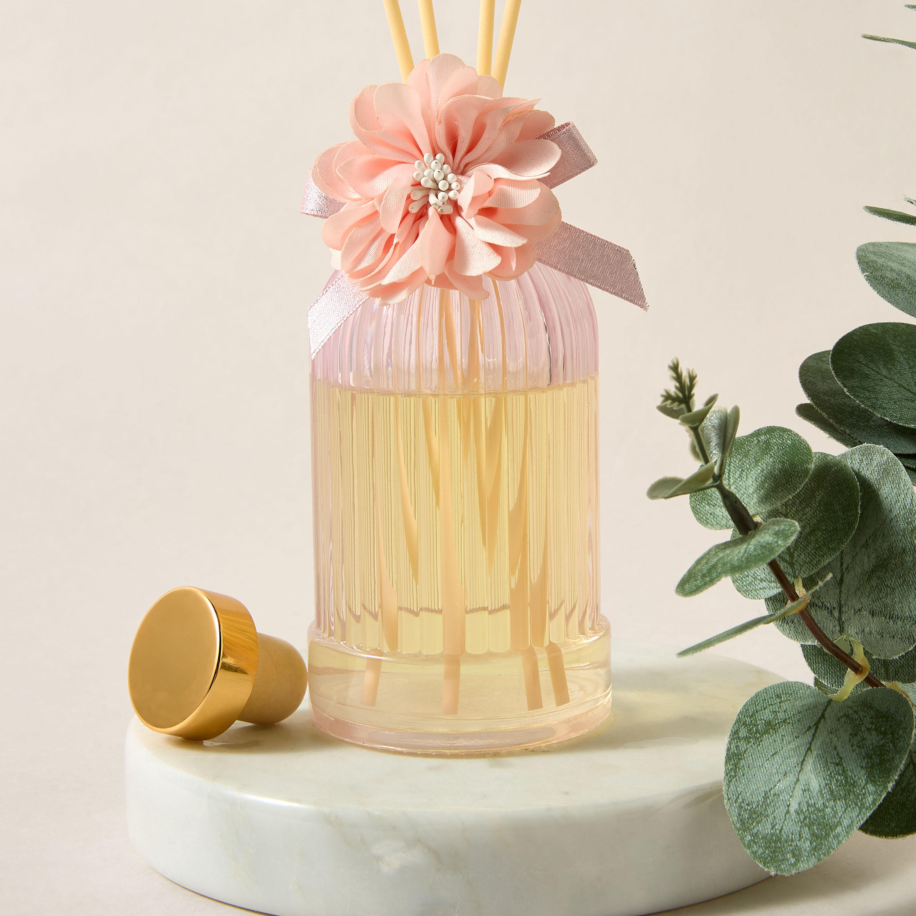 موزع عطور بالأعواد 150 مل سوفت راديانس من أورا لوكس - بينك-household-homefragrance-reeddiffusers-image-5
