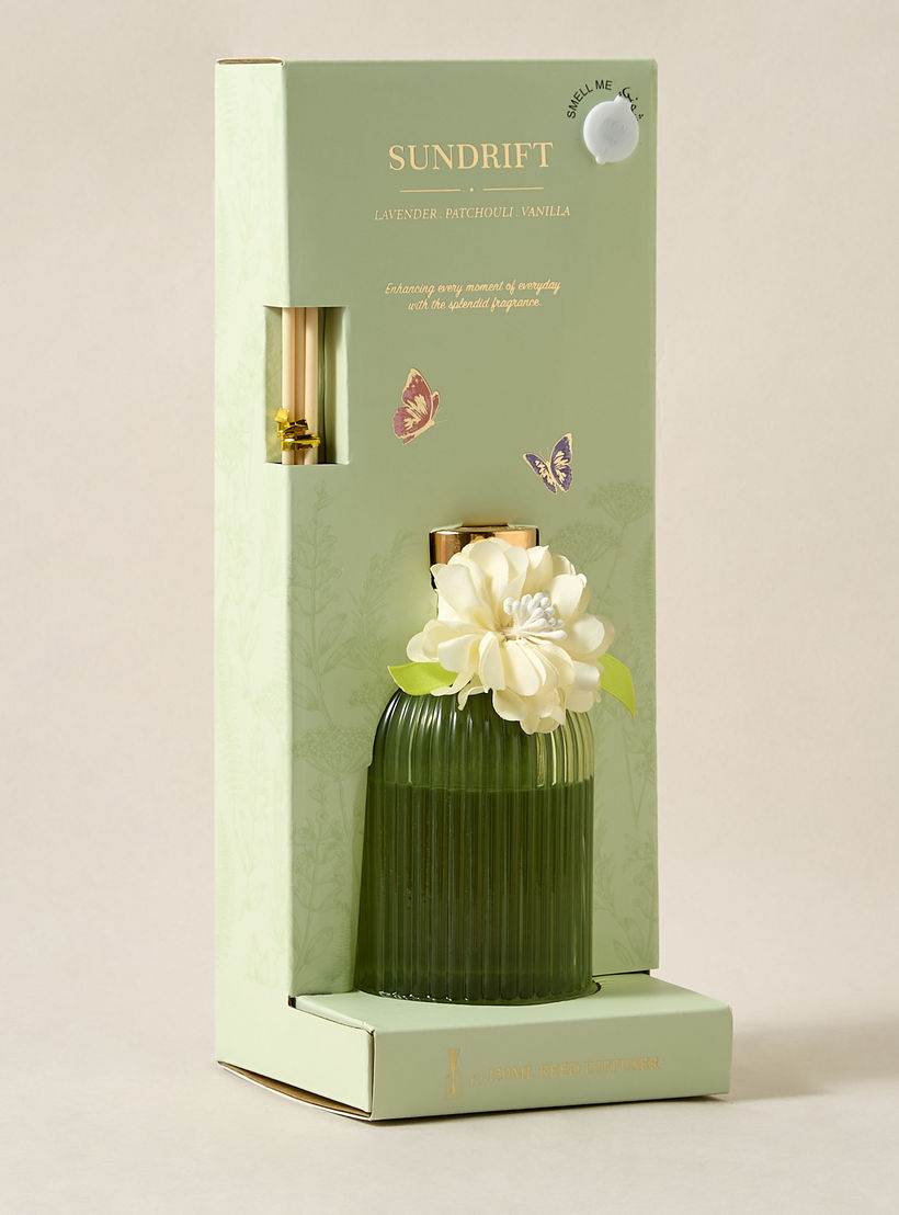 موزع عطر لوكس 150 مل سندريفت من أورا - أخضر-household-homefragrance-reeddiffusers-image-4