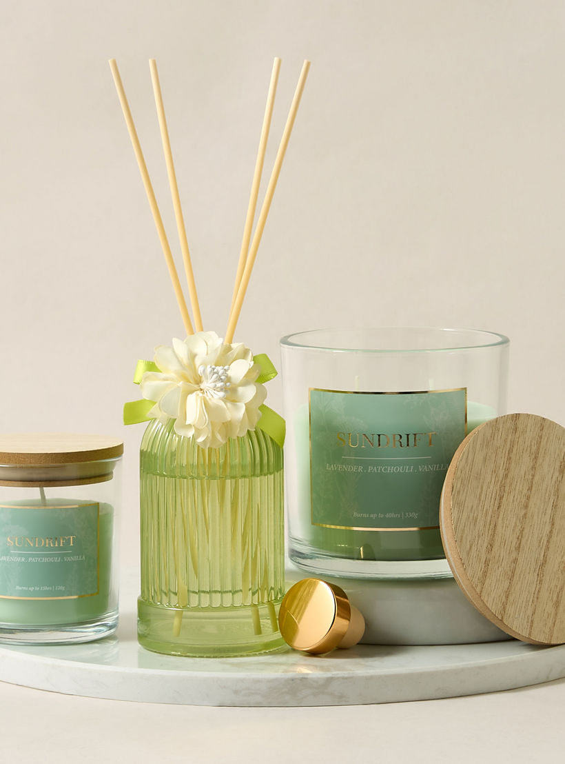 موزع عطر لوكس 150 مل سندريفت من أورا - أخضر-household-homefragrance-reeddiffusers-image-5