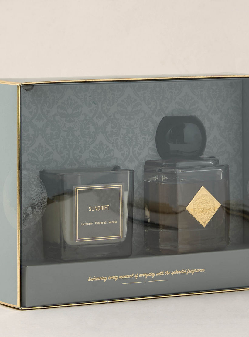Aura Luxe Gift Set Sundrift - Set of 2 - Grey-household-homefragrance-fragrancegiftset-image-5