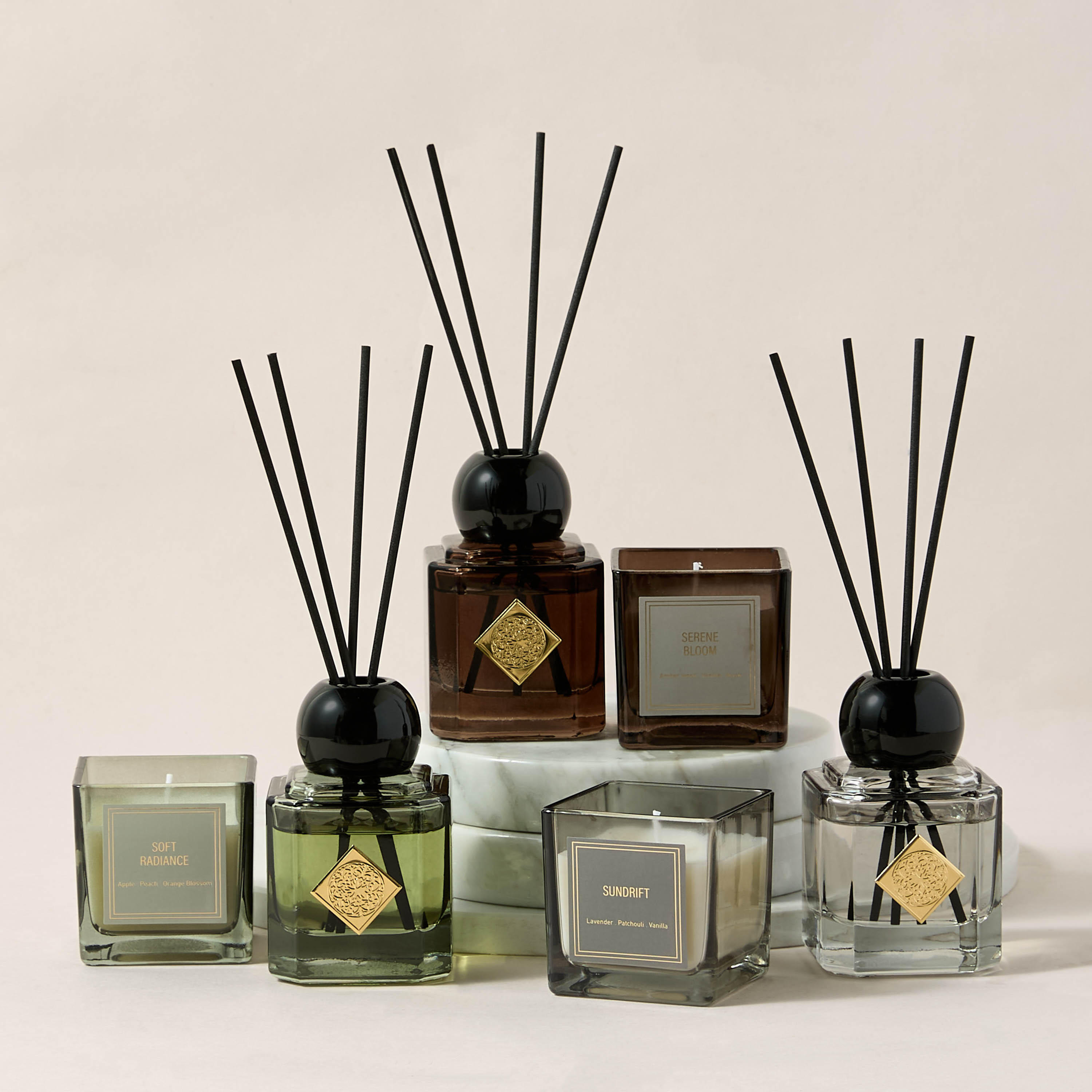 Aura Luxe Gift Set Soft Radiance - Set of 2 - Green-household-homefragrance-fragrancegiftset-image-6
