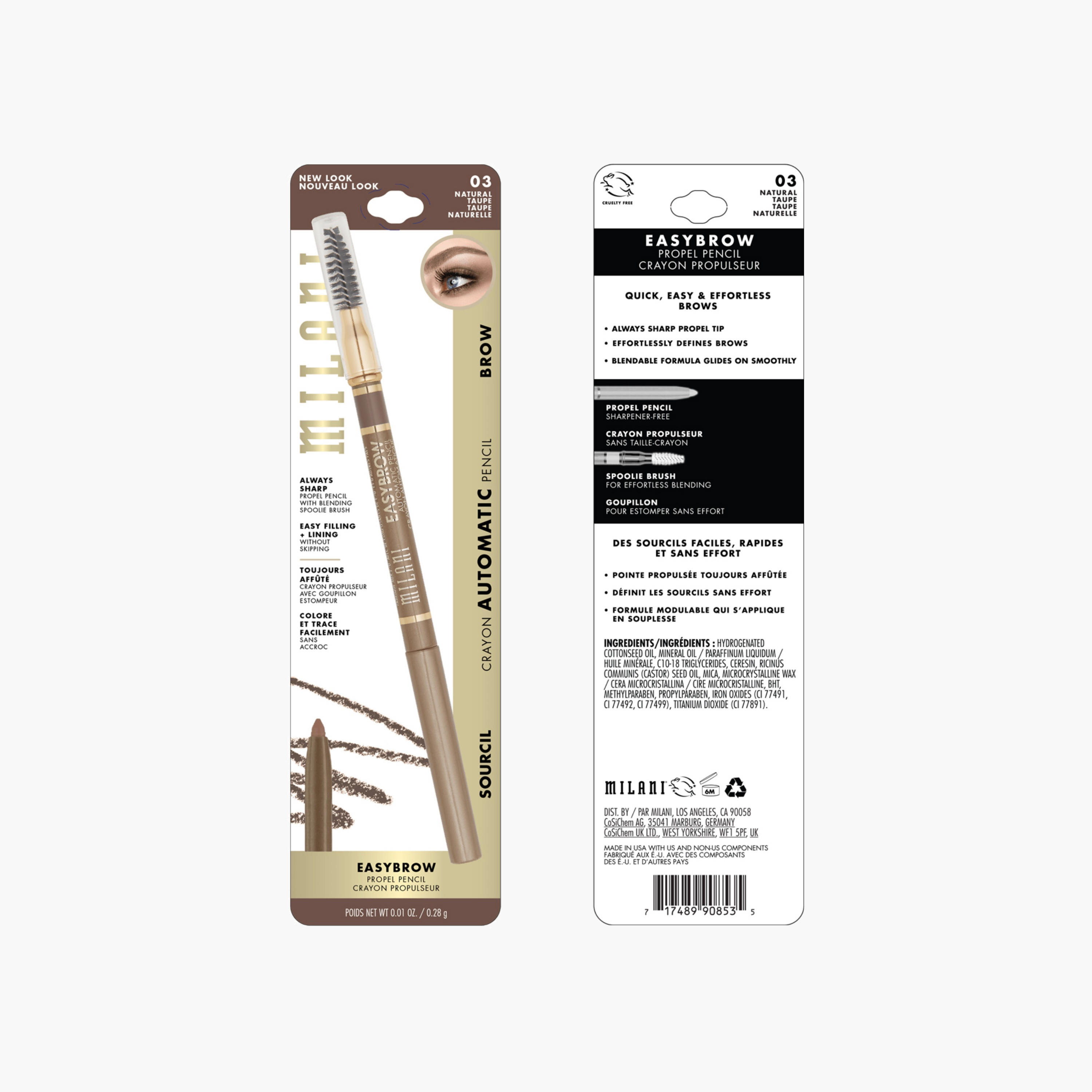 Milani Easy Brow Pencil -0.28 gms 0.28 ml-beautyandpersonalcare-makeup-eyes-eyebrows-image-4
