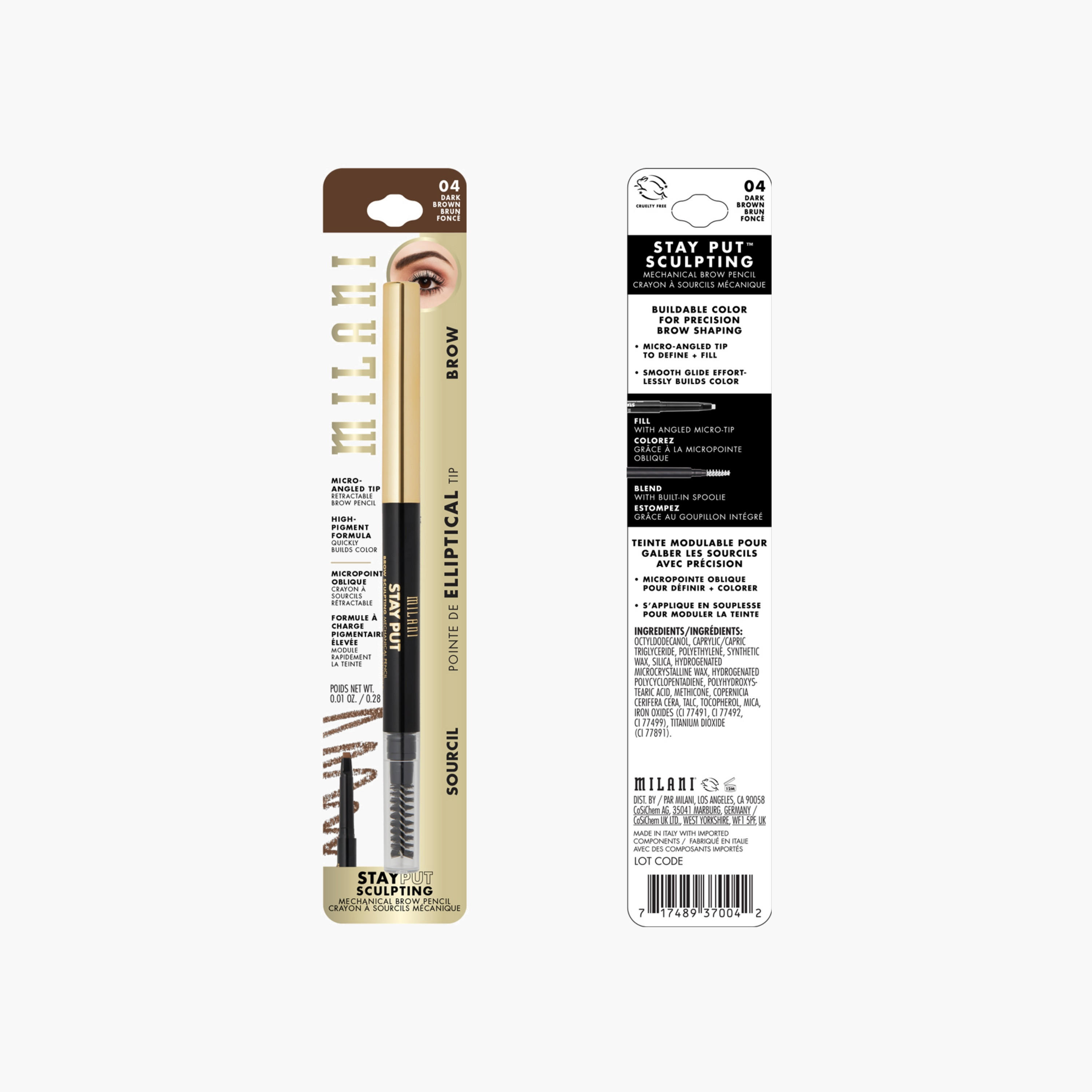 Milani Stay Put Brow Mechanical Pencil -0.28 gms-beautyandpersonalcare-makeup-eyes-eyebrows-image-5