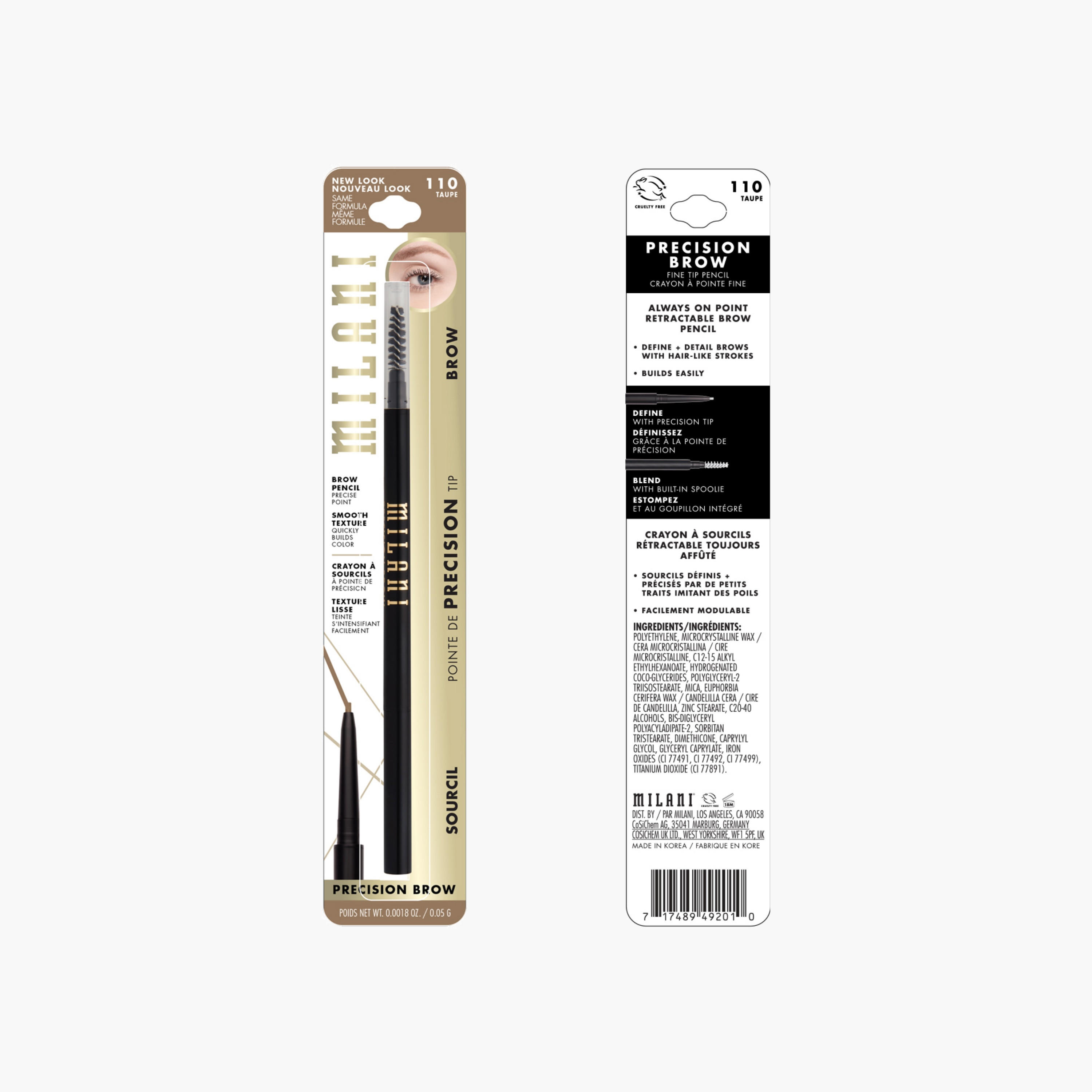 Milani Precision Brow Pencil -0.05 gms-beautyandpersonalcare-makeup-eyes-eyebrows-image-2