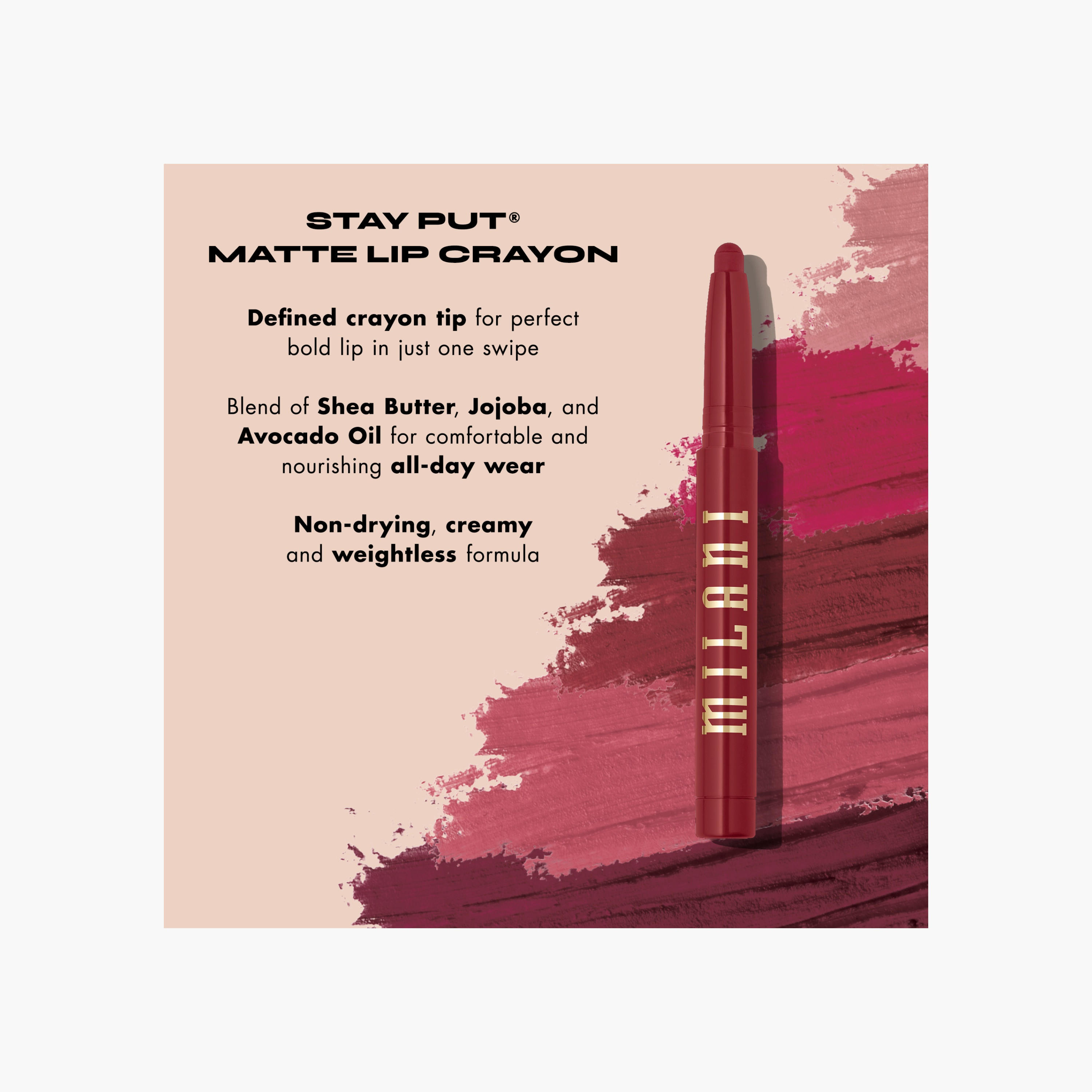 Milani Stay Put Matte Lip Crayon -1.4 gms-beautyandpersonalcare-makeup-lips-lipcrayon-image-27