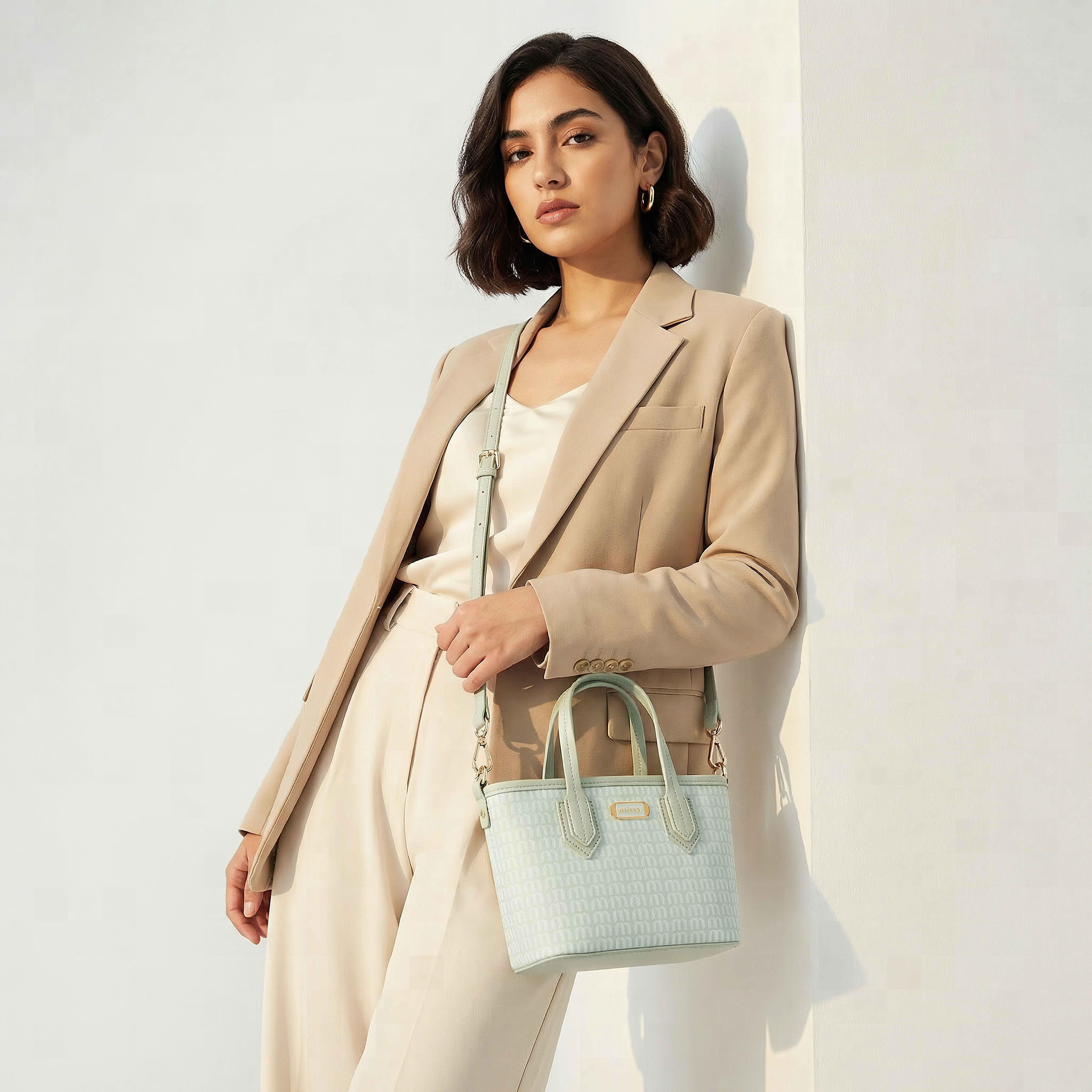 Missy Monogram Print Tote Bag with Detachable Strap-women-bagsandwallets-handbags-image-2