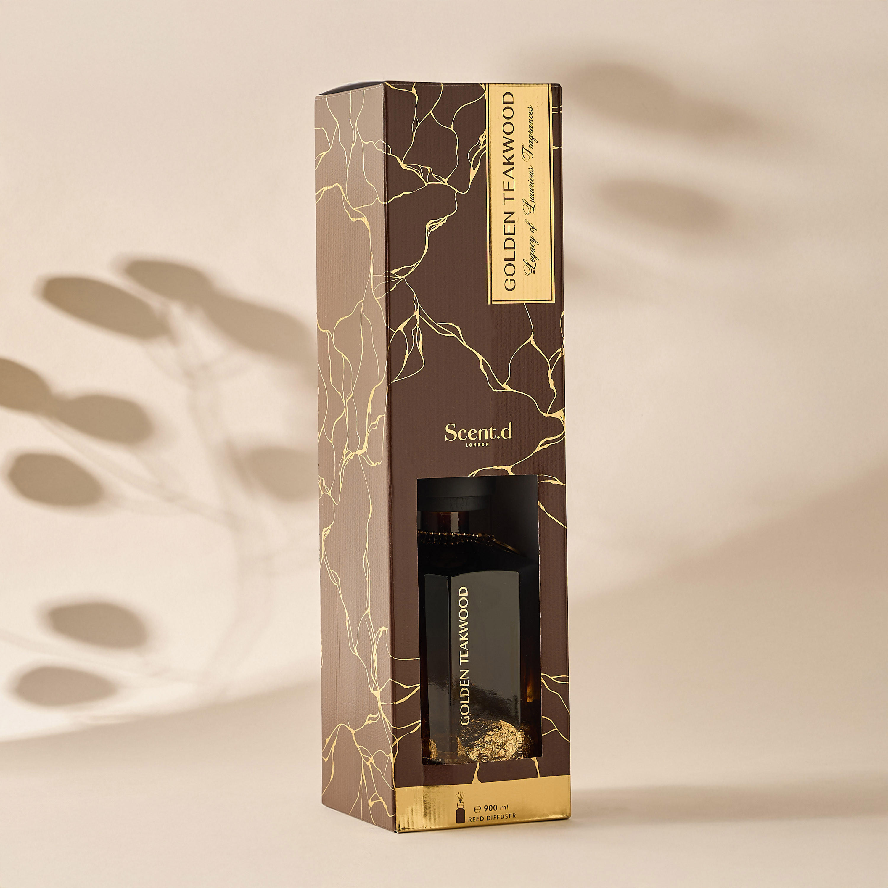 Aurum Reed Diffuser 900ML Golden Teakwood- Brown-household-homefragrance-reeddiffusers-image-8