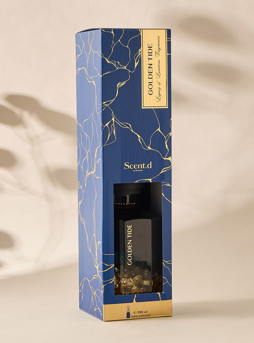 Aurum Reed Diffuser 900ML Golden Tide- Blue-household-homefragrance-reeddiffusers-image-8