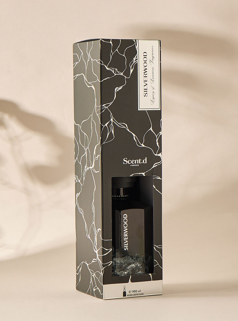 Scent.d London Aurum Silverwood Reed Diffuser - 900 ml-household-homefragrance-reeddiffusers-image-8
