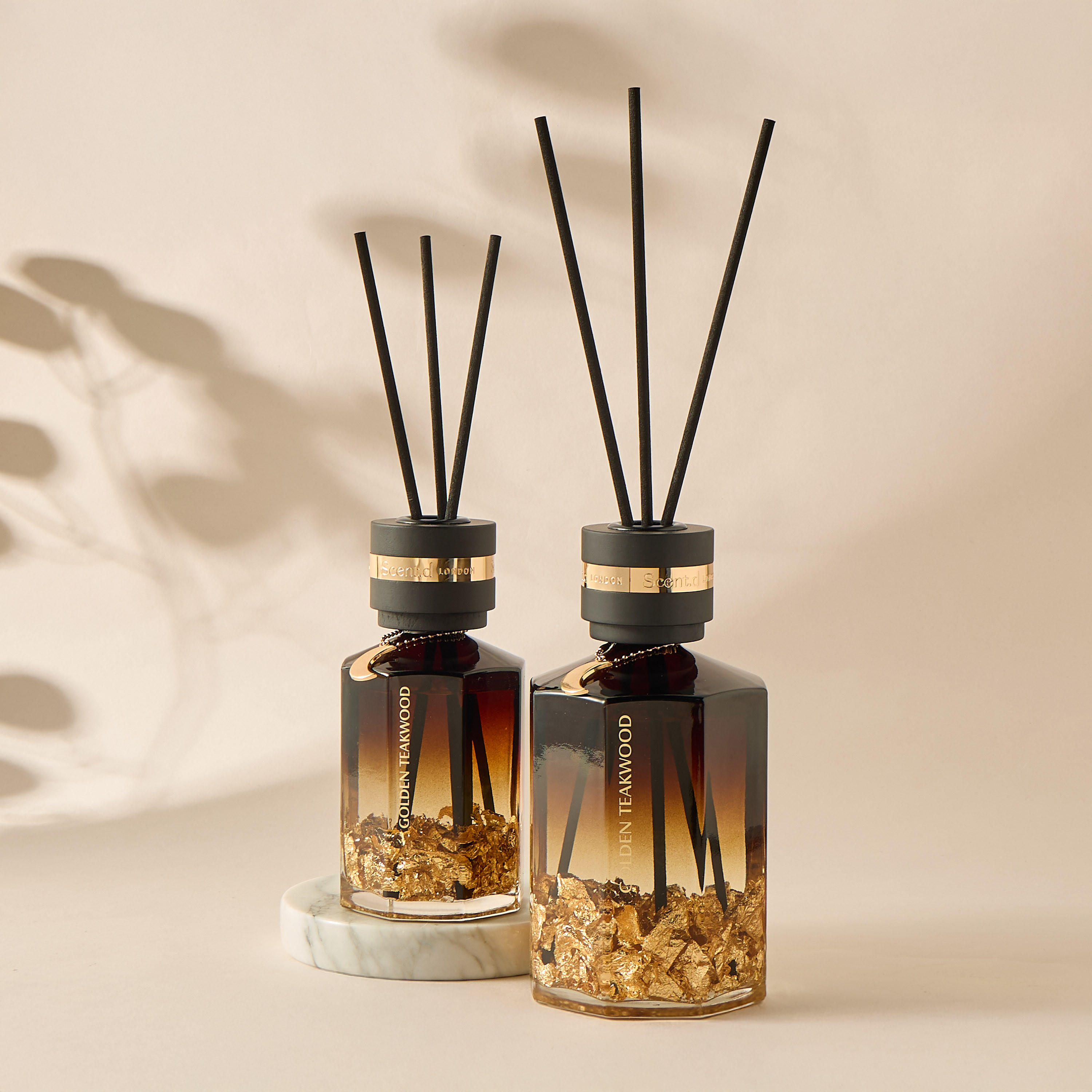 Aurum Reed Diffuser 450ML Golden Teakwood- Brown-household-homefragrance-reeddiffusers-image-6