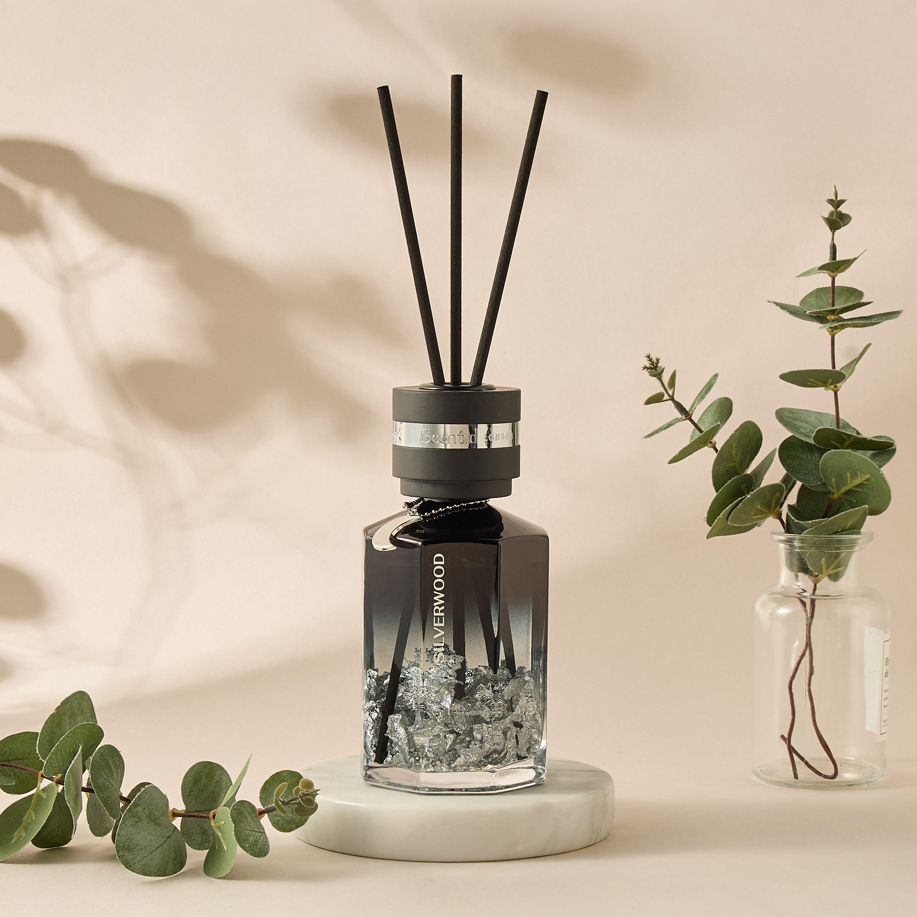 Scent.d London Aurum Silverwood Reed Diffuser - 450 ml-household-homefragrance-reeddiffusers-image-1