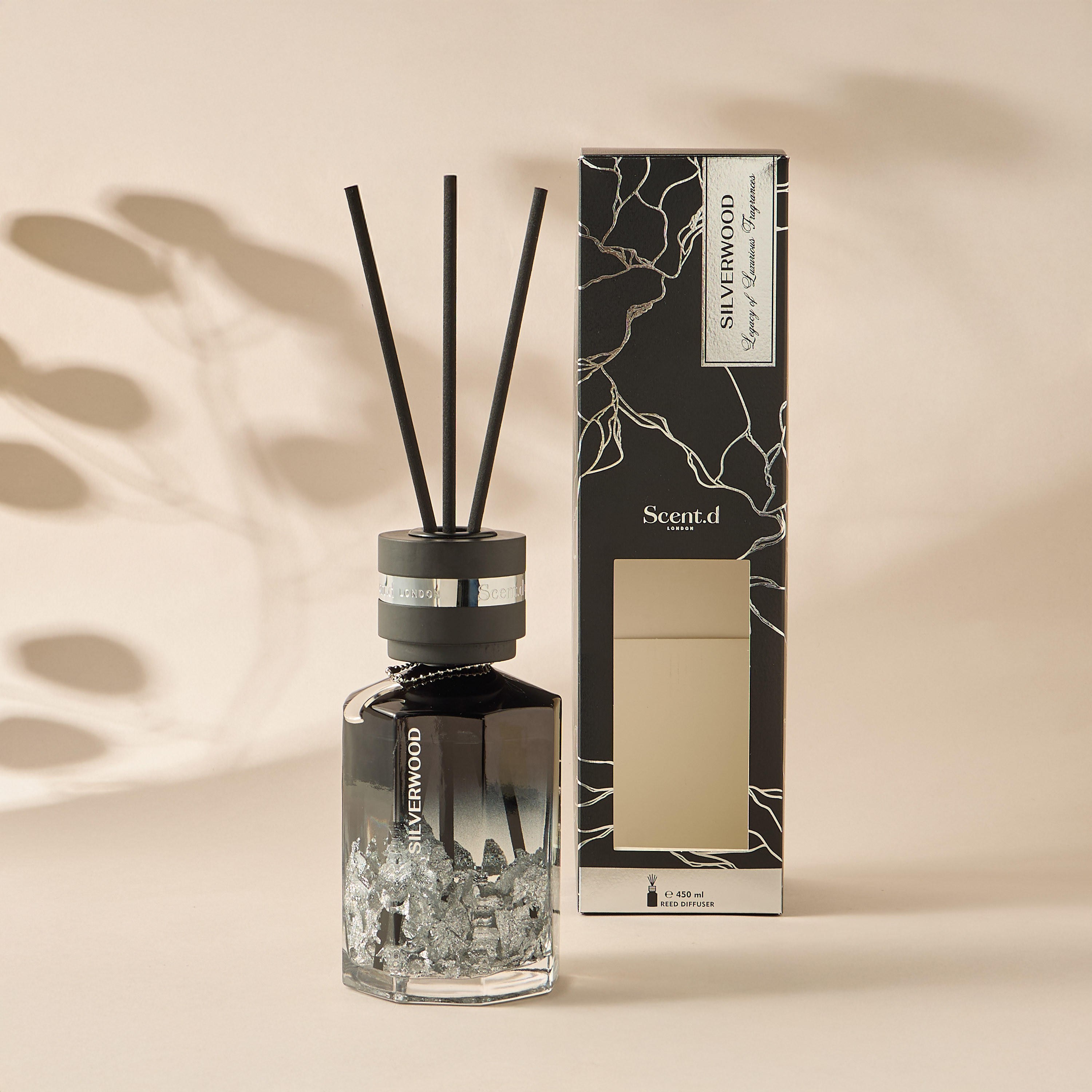 Scent.d London Aurum Silverwood Reed Diffuser - 450 ml-household-homefragrance-reeddiffusers-image-3