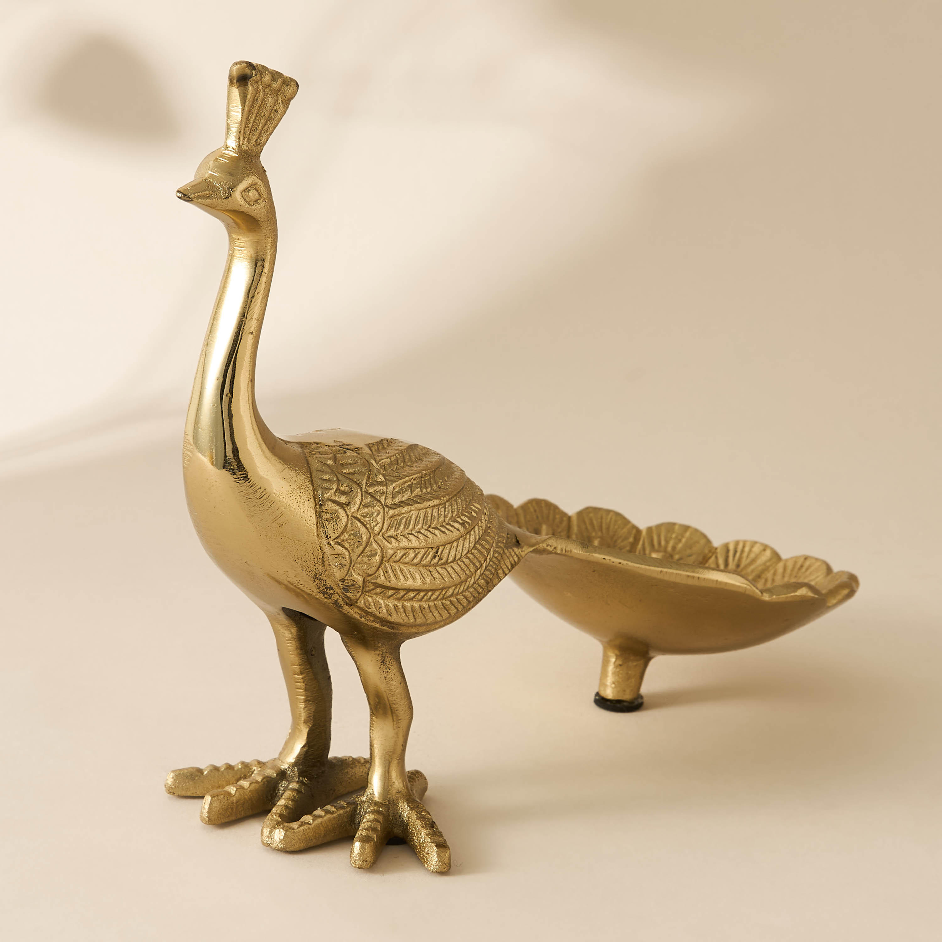 Decorative Peacock Sculpture-household-decor-decorativeobjectsandsculptures-image-2
