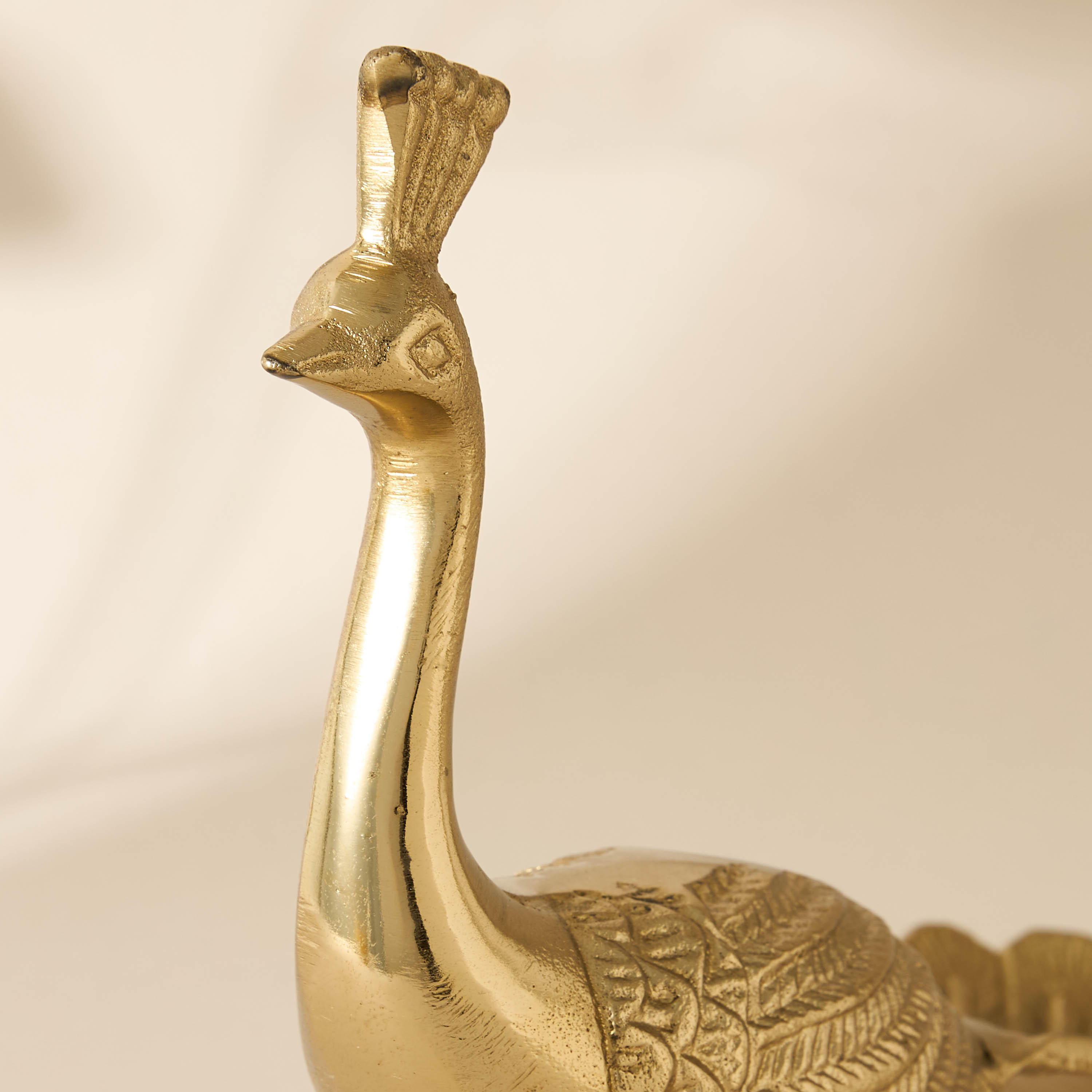 Decorative Peacock Sculpture-household-decor-decorativeobjectsandsculptures-image-3