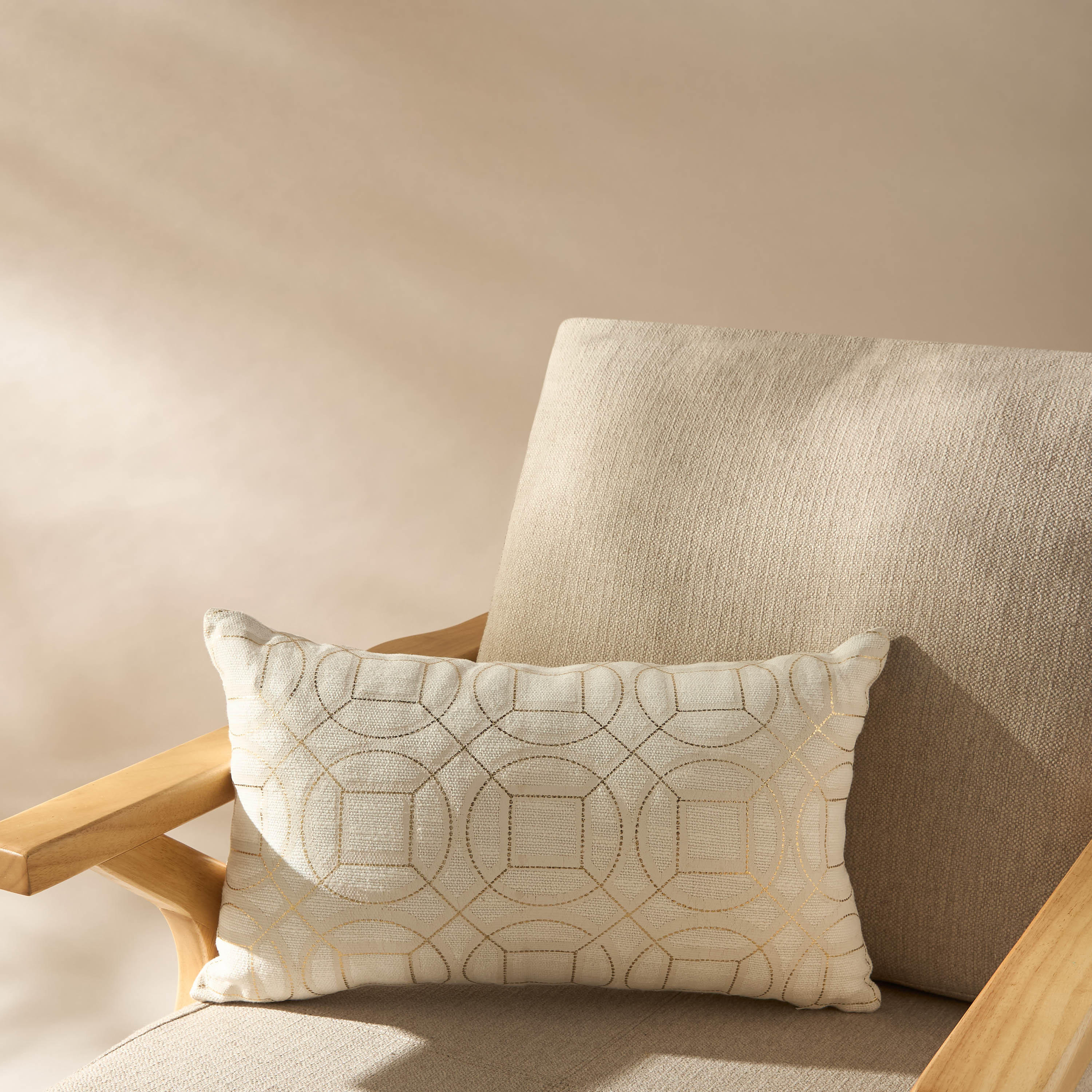 Geometric Print 2-Piece Filled Cushion Set-household-cushionsandthrows-filledcushions-decorativecushions-image-2
