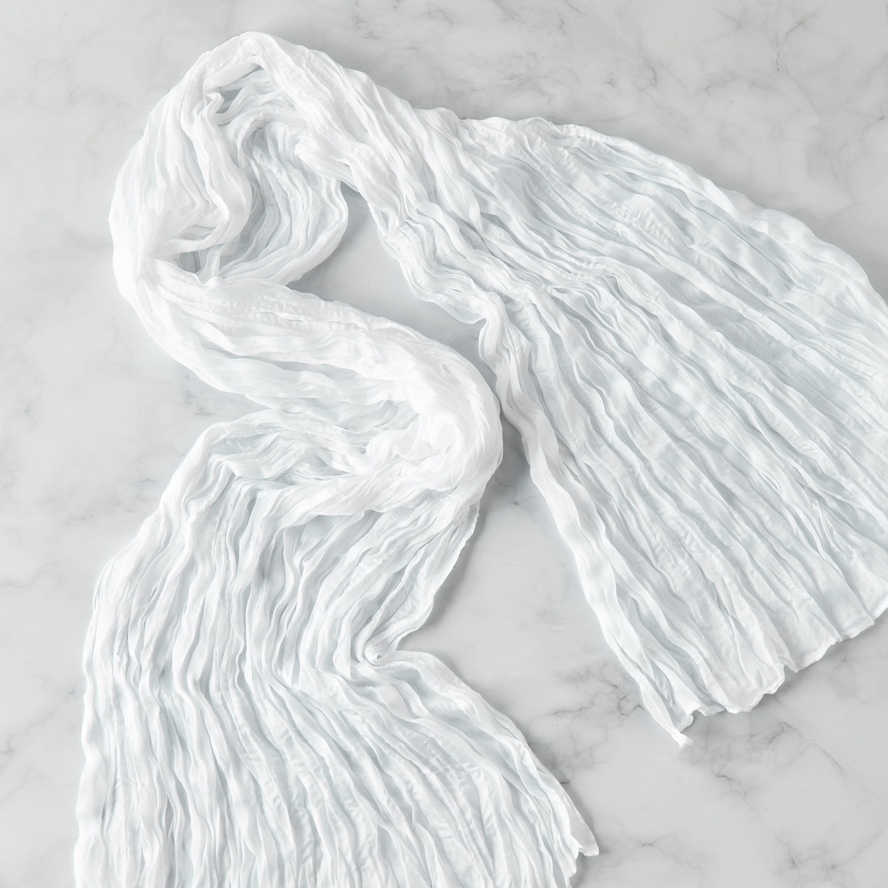 Crinkled Texture Table Runner - 90x180 cms-household-dining-tablelinen-runnersandtablecovers-image-3