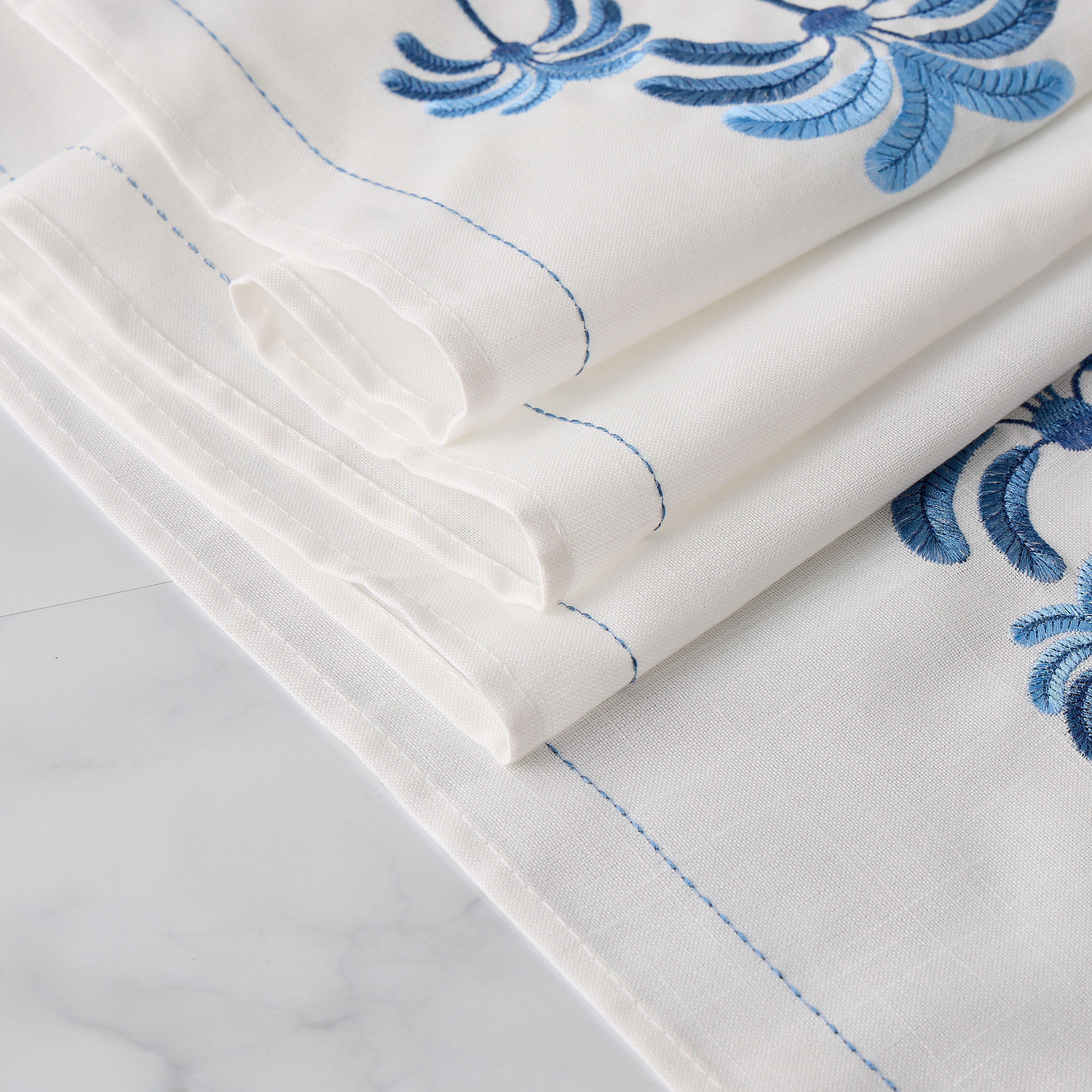 Palm Tree Embroidered Table Runner - 180x33 cms-household-dining-tablelinen-runnersandtablecovers-image-3