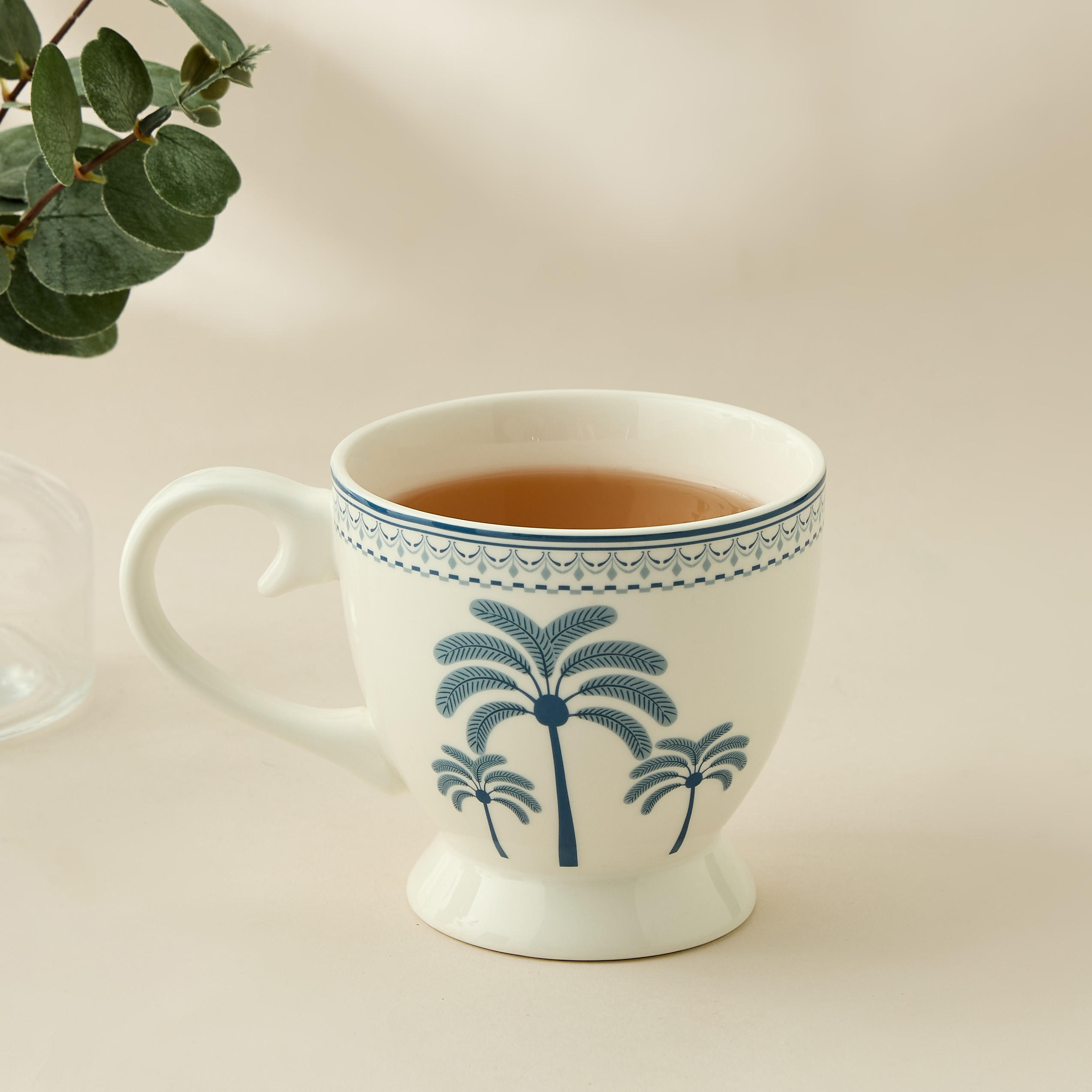 Palm Tree Print Bone China Mug - 360 ml-household-dining-teaandcoffee-mugsandcups-image-4