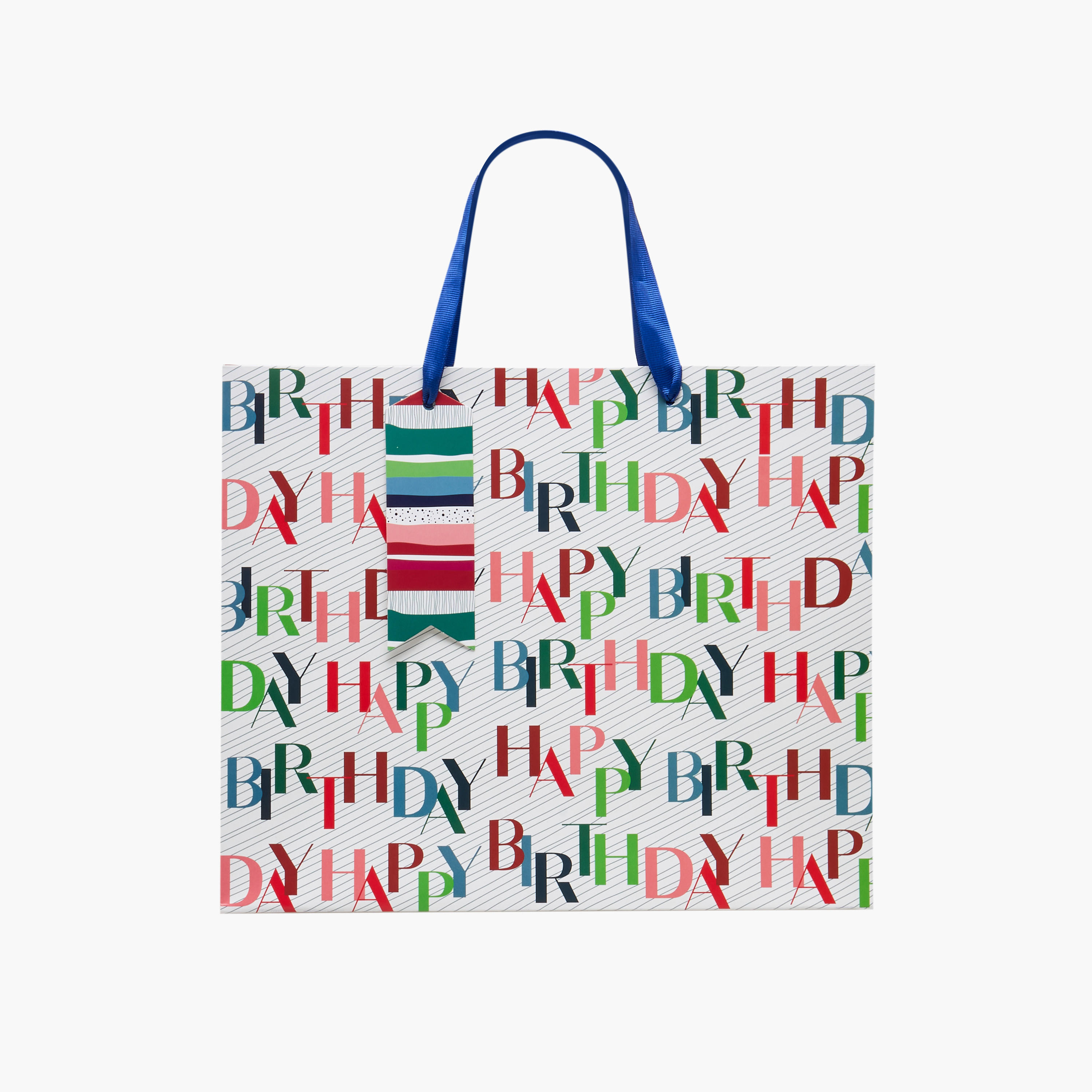 Findz Happy Birthday Print Paper Gift Bag - Large-household-giftingaccessories-giftings-image-1