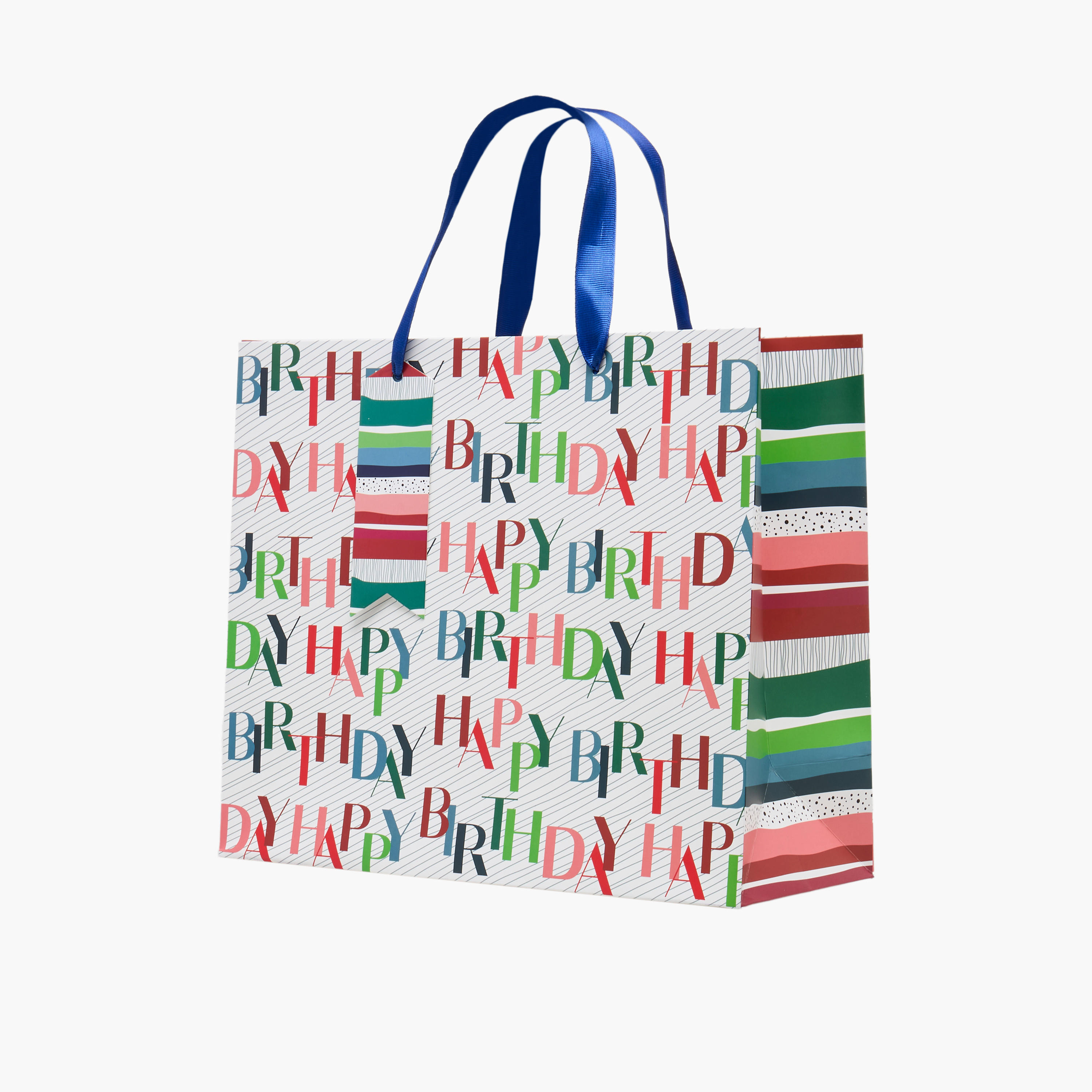 Findz Happy Birthday Print Paper Gift Bag - Large-household-giftingaccessories-giftings-image-2