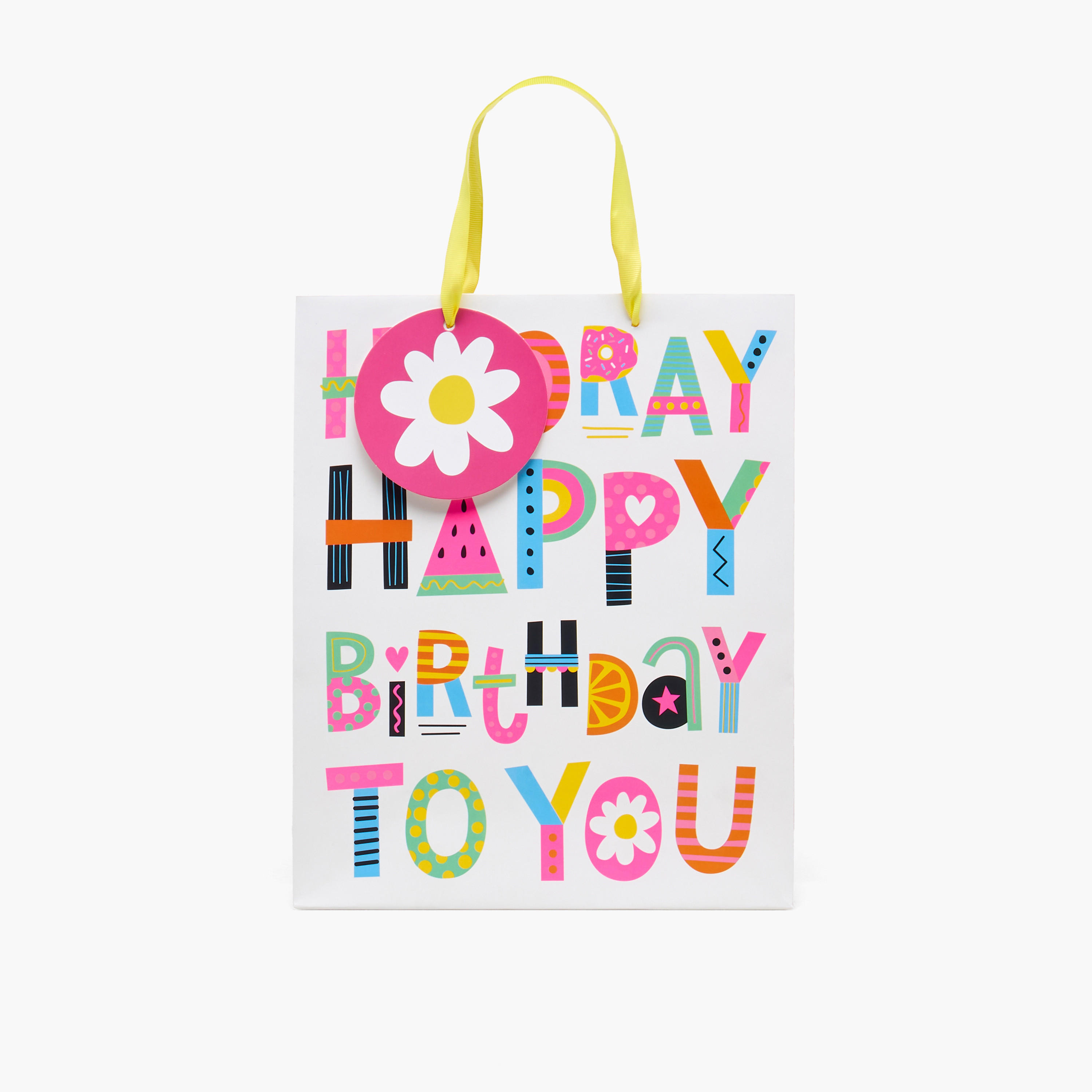 Findz Happy Birthday Print Paper Gift Bag - Extra Large-household-giftingaccessories-giftings-image-1