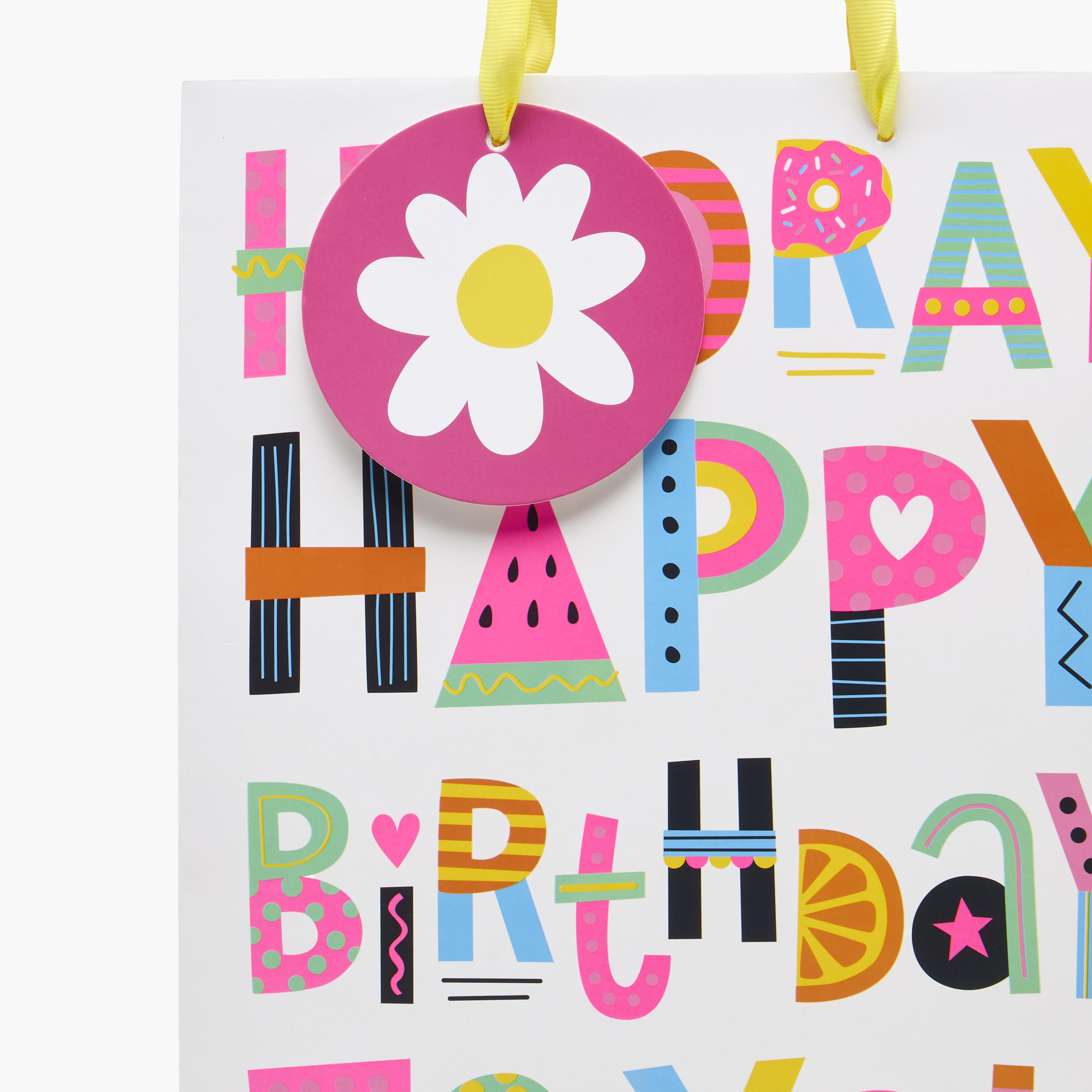 Findz Happy Birthday Print Paper Gift Bag - Extra Large-household-giftingaccessories-giftings-image-3