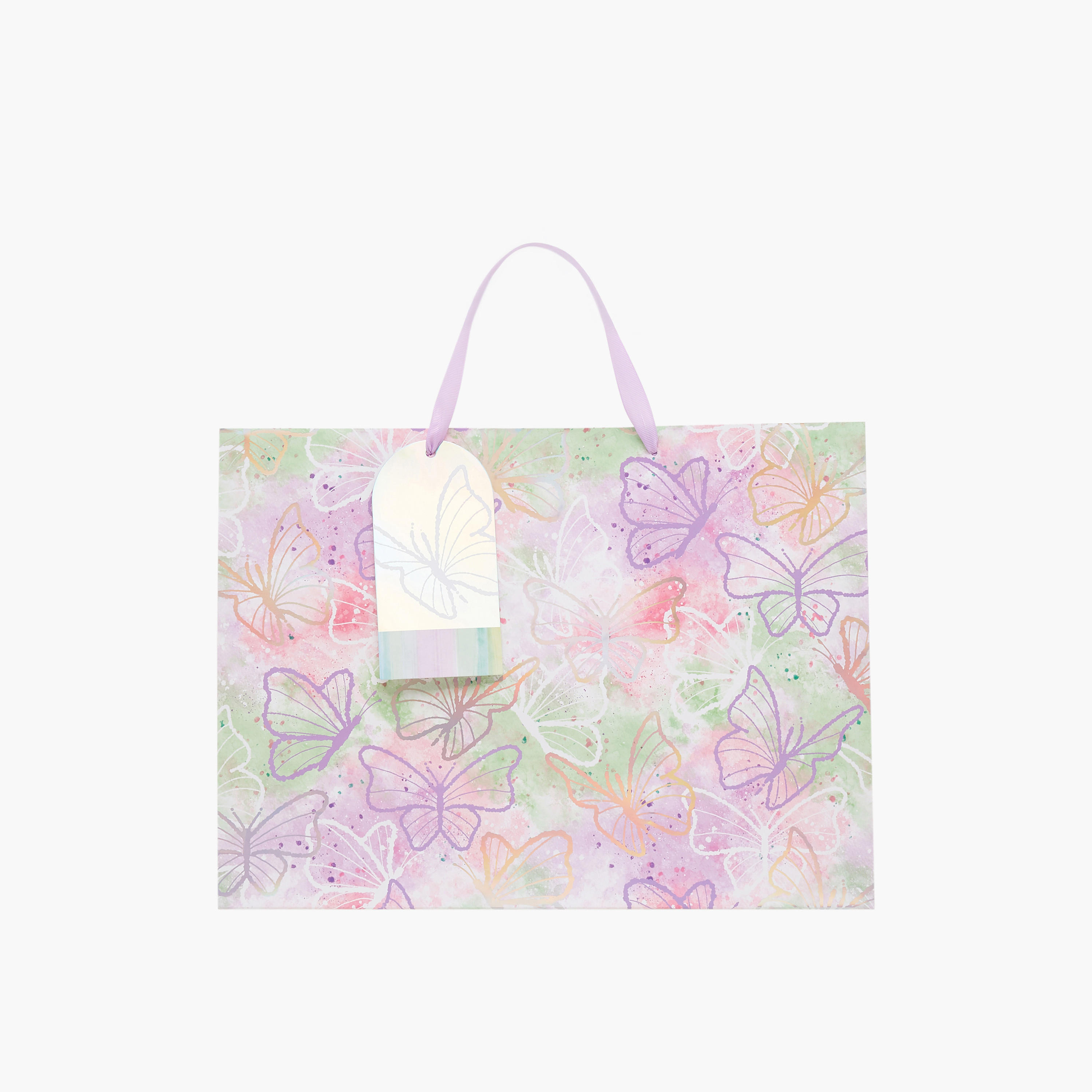 Findz Butterfly Print Extra Large Gift Bag - 42x31x12 cms-household-giftingaccessories-giftings-image-1