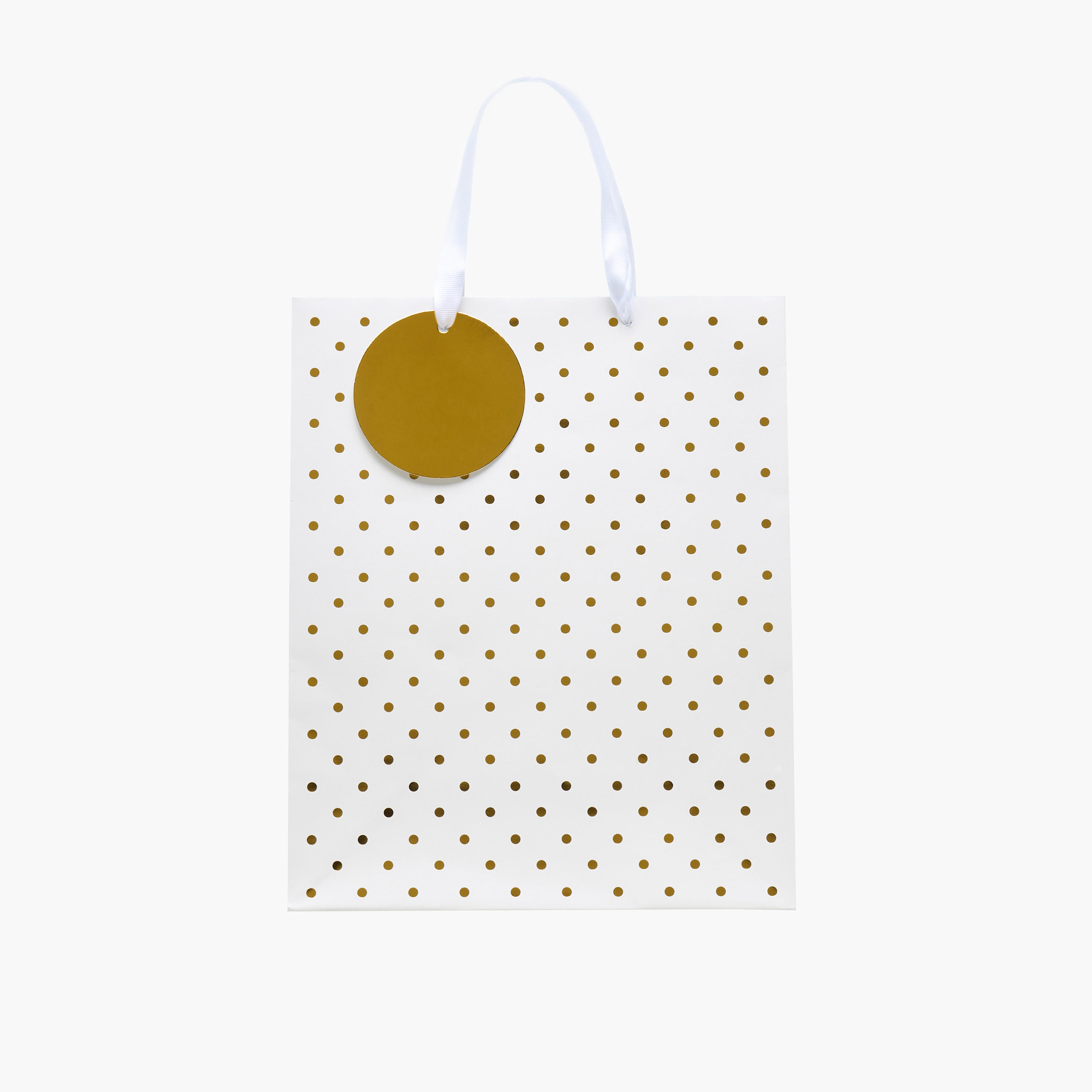 Findz Polka Dot Print Paper Gift Bag - Large-household-giftingaccessories-giftings-image-1