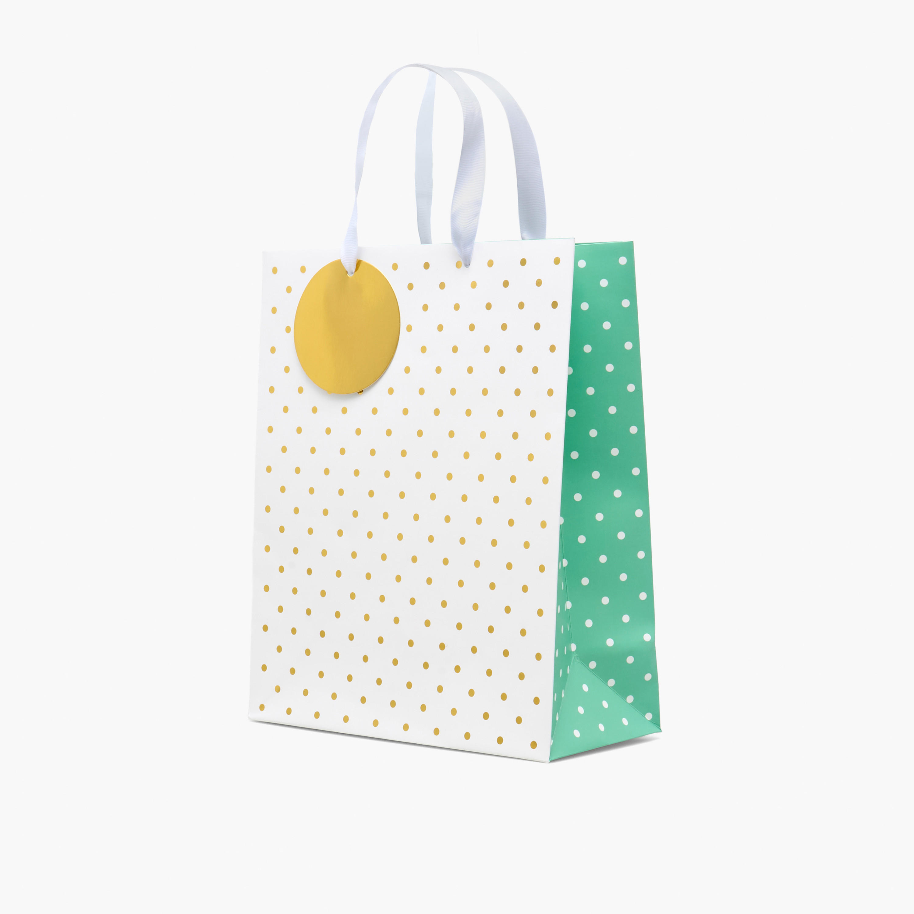 Findz Polka Dot Print Paper Gift Bag - Extra Large-household-giftingaccessories-giftings-image-2