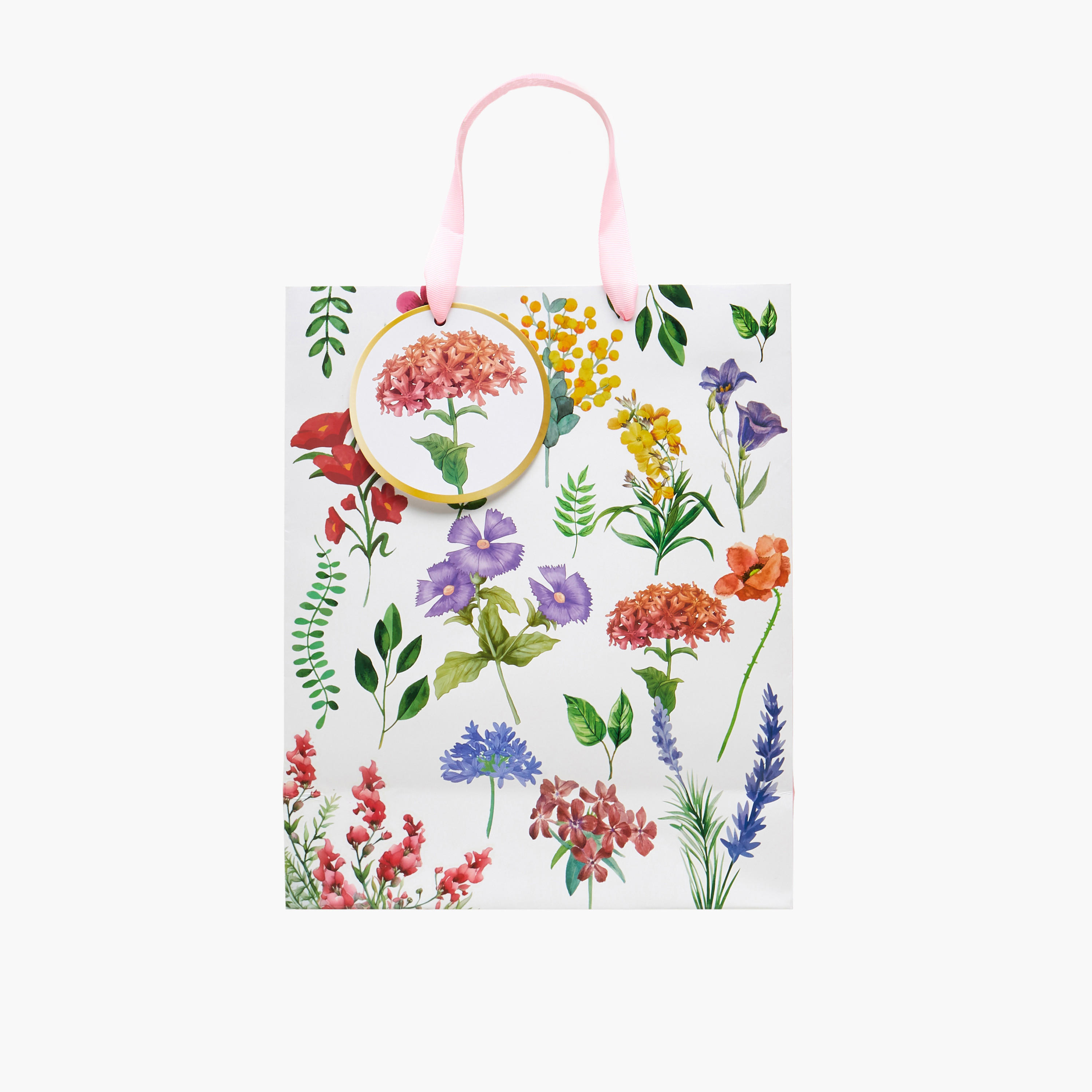 Findz Floral Print Paper Gift Bag - Extra Large-household-giftingaccessories-giftings-image-1