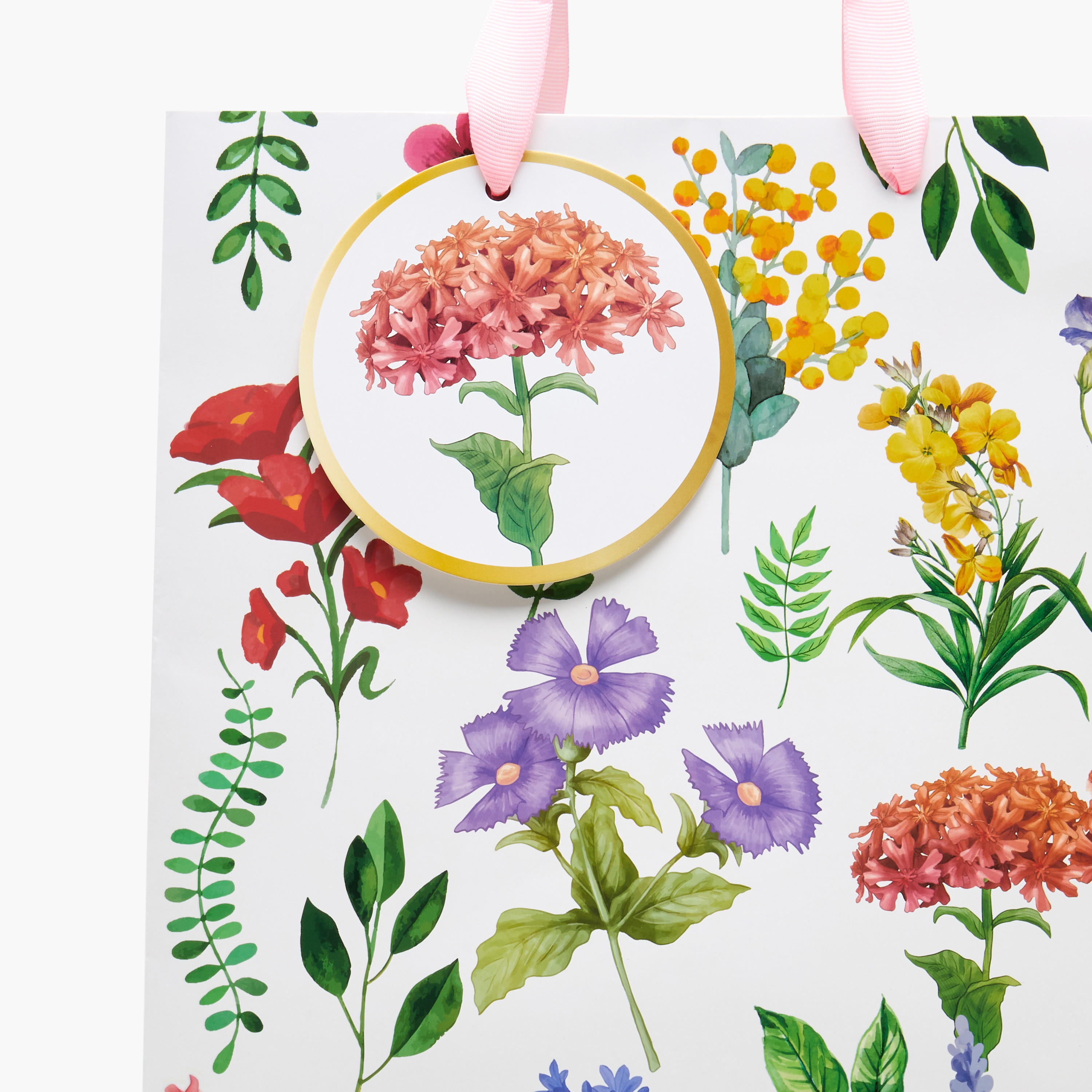 Findz Floral Print Paper Gift Bag - Extra Large-household-giftingaccessories-giftings-image-3