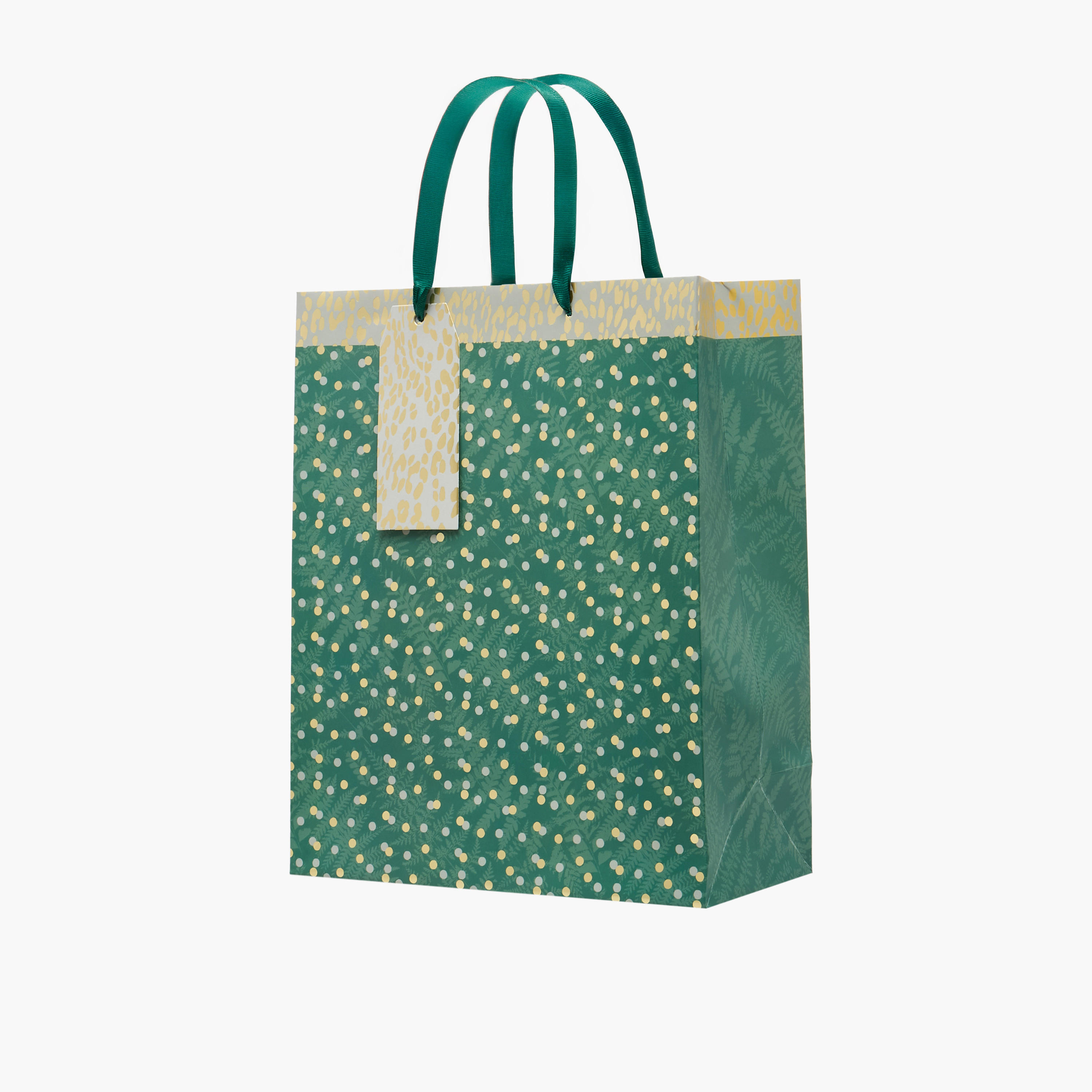 Findz Polka Dot Print Paper Gift Bag - Large-household-giftingaccessories-giftings-image-2