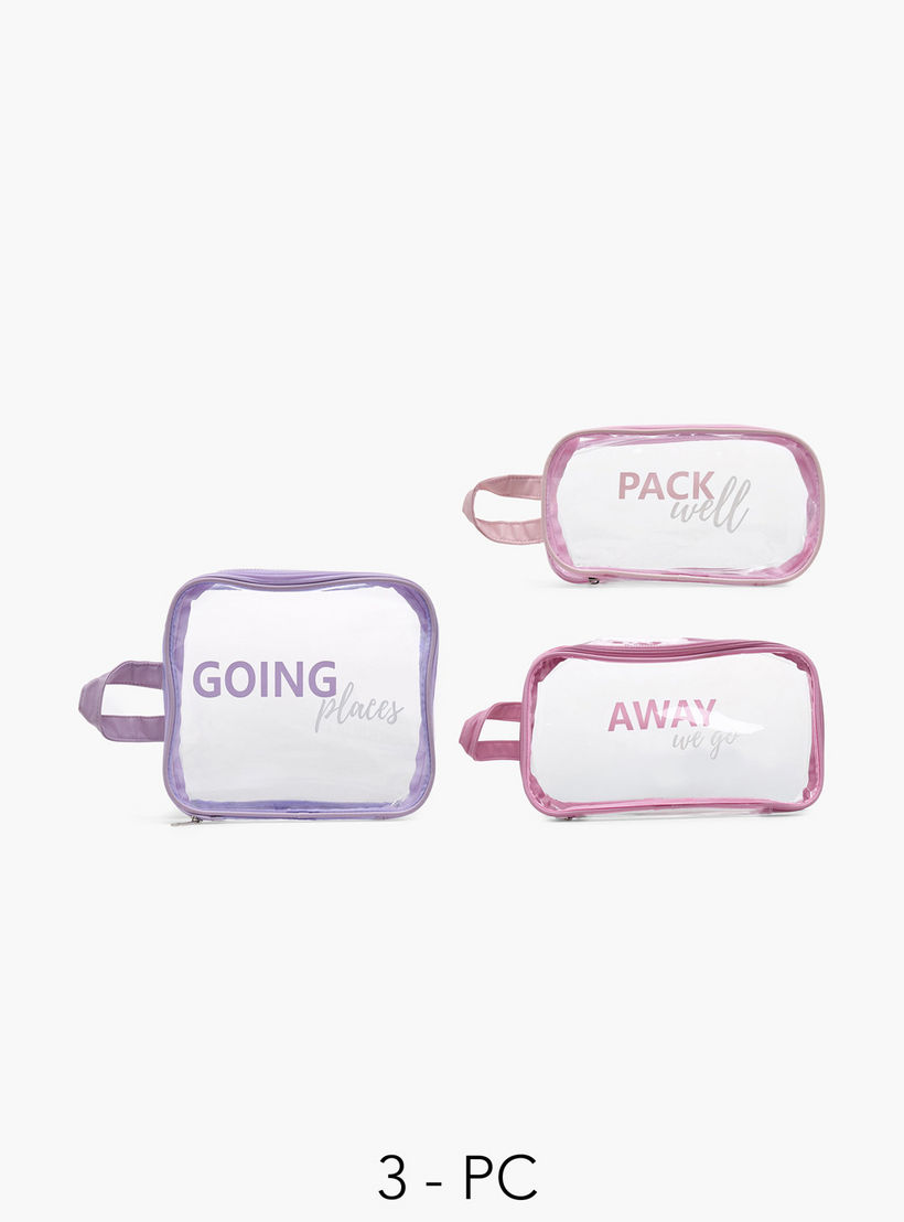 Findz 3-Piece Typographic Print Travel Pouch Set-travel-travelaccessories-image-1