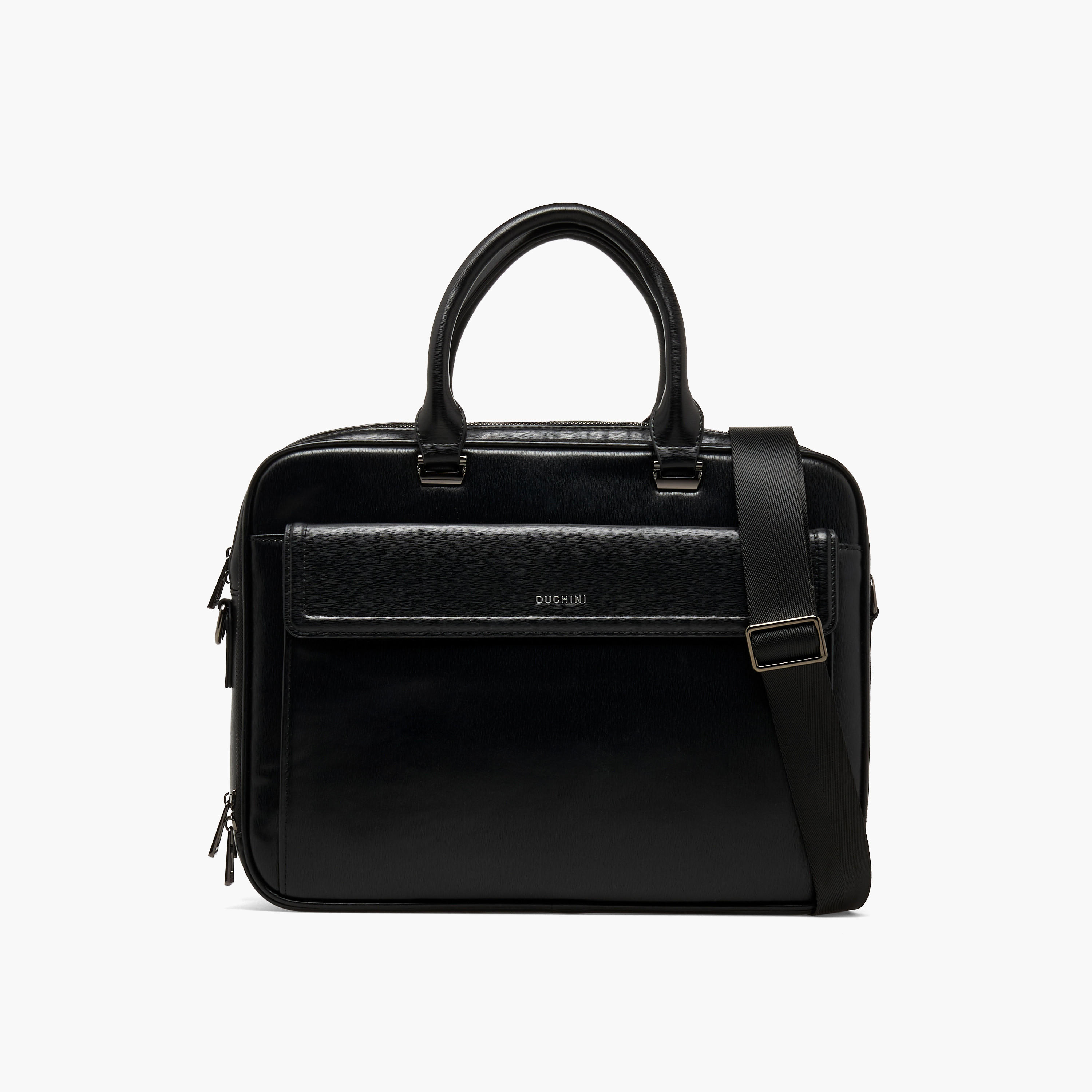Duchini Men 90 Degree Opening Laptop Bag-men-bags-image-1