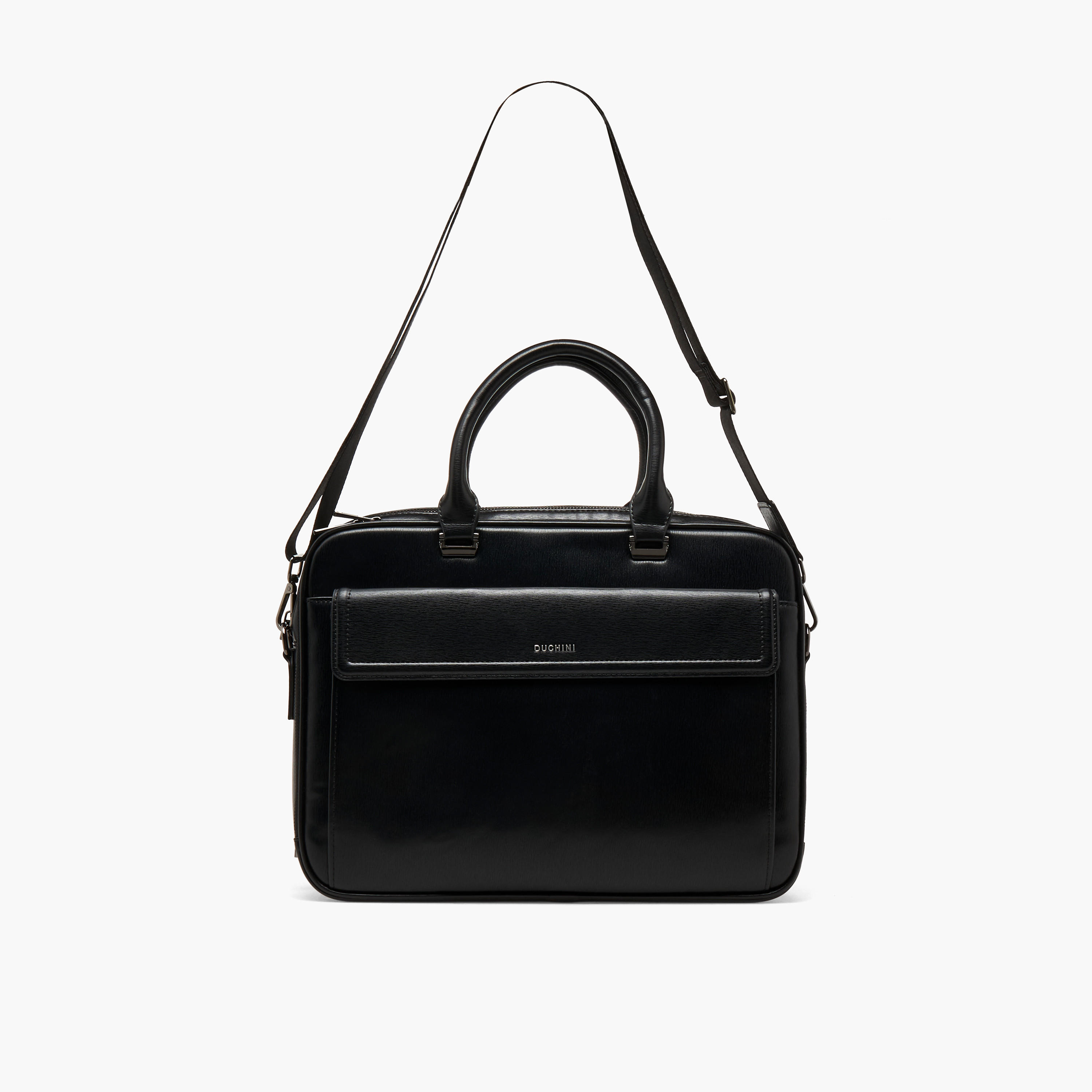 Duchini Men 90 Degree Opening Laptop Bag-men-bags-image-3