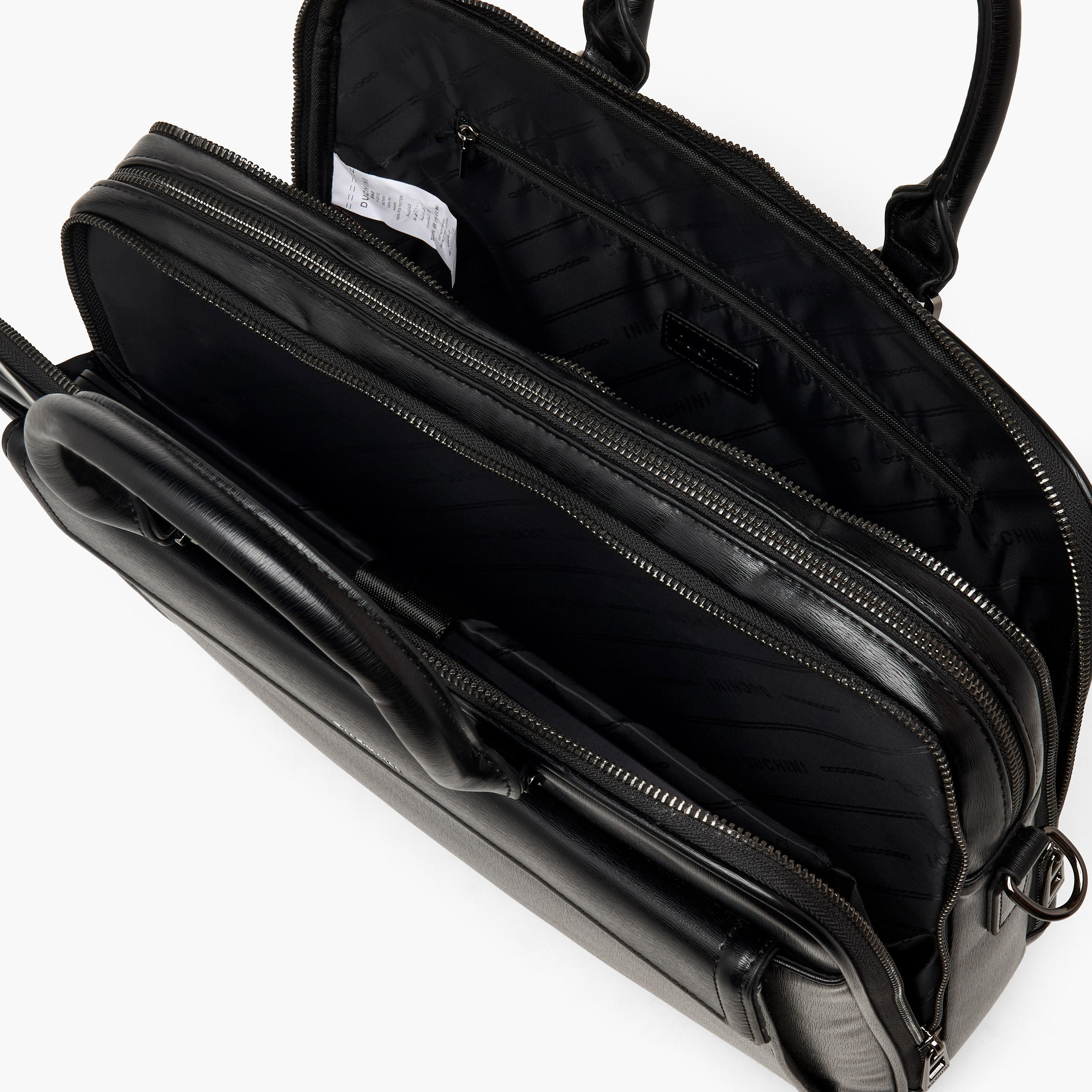 Duchini Men 90 Degree Opening Laptop Bag-men-bags-image-8