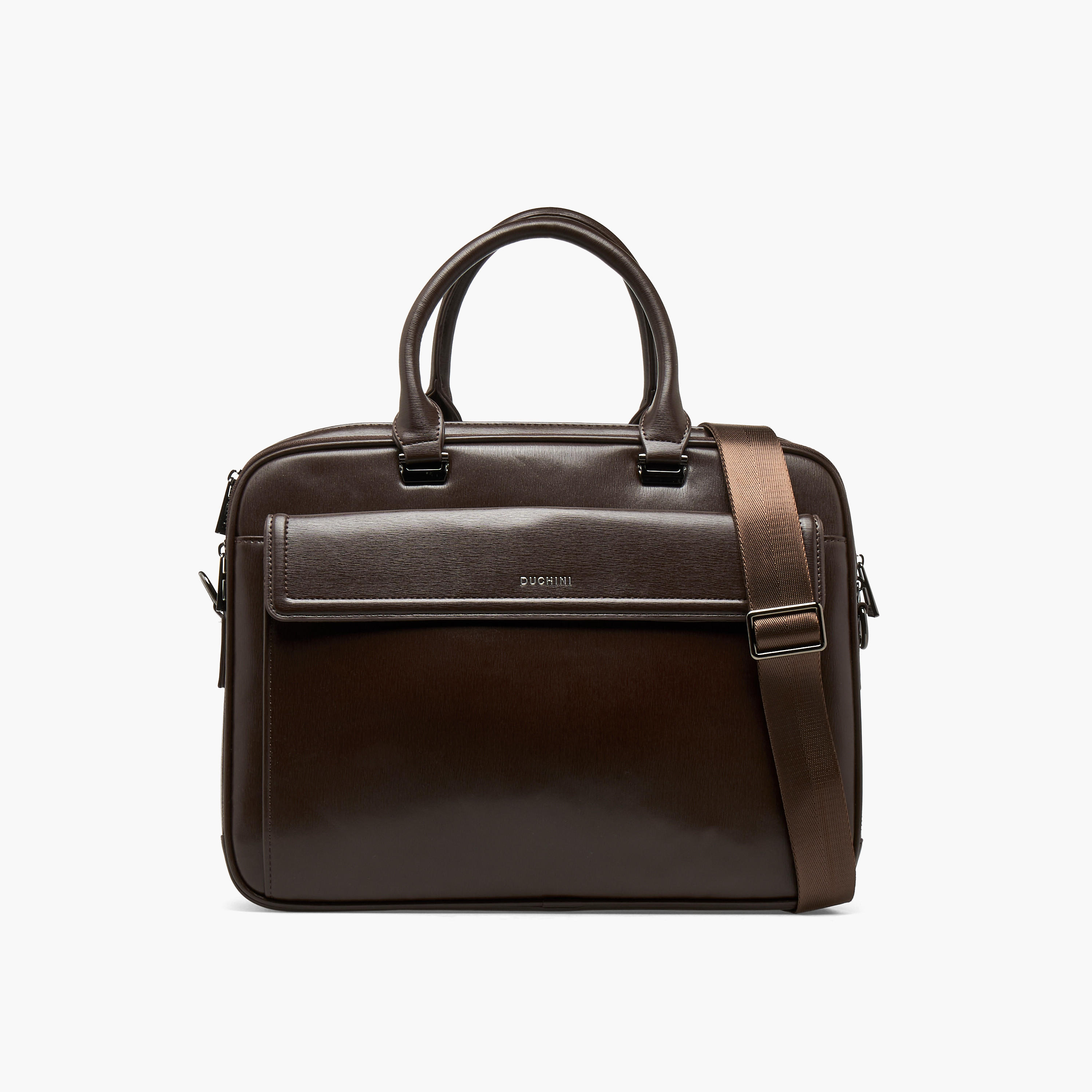 Duchini Men 90 Degree Opening Laptop Bag-men-bags-image-1