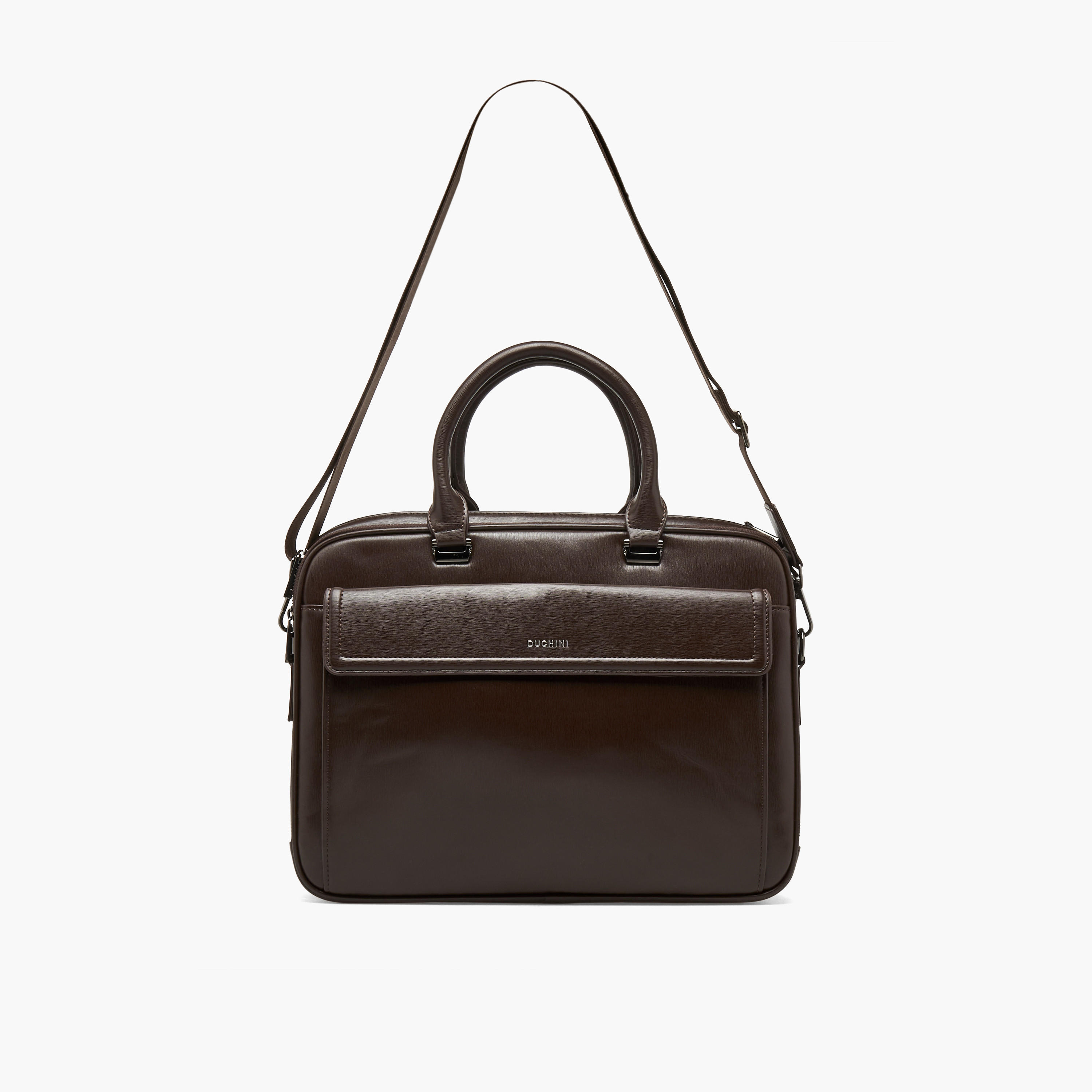 Duchini Men 90 Degree Opening Laptop Bag-men-bags-image-3