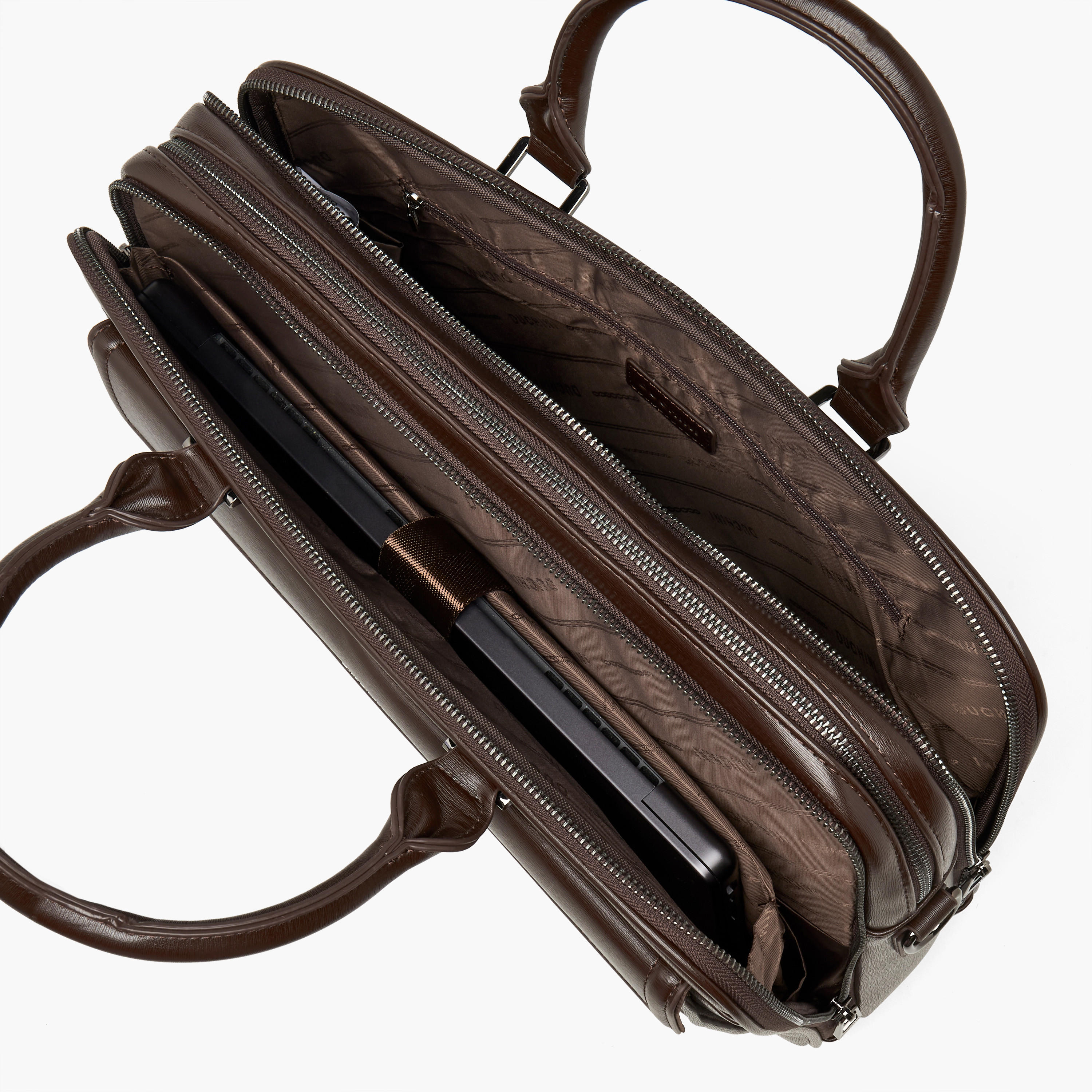 Duchini Men 90 Degree Opening Laptop Bag-men-bags-image-8