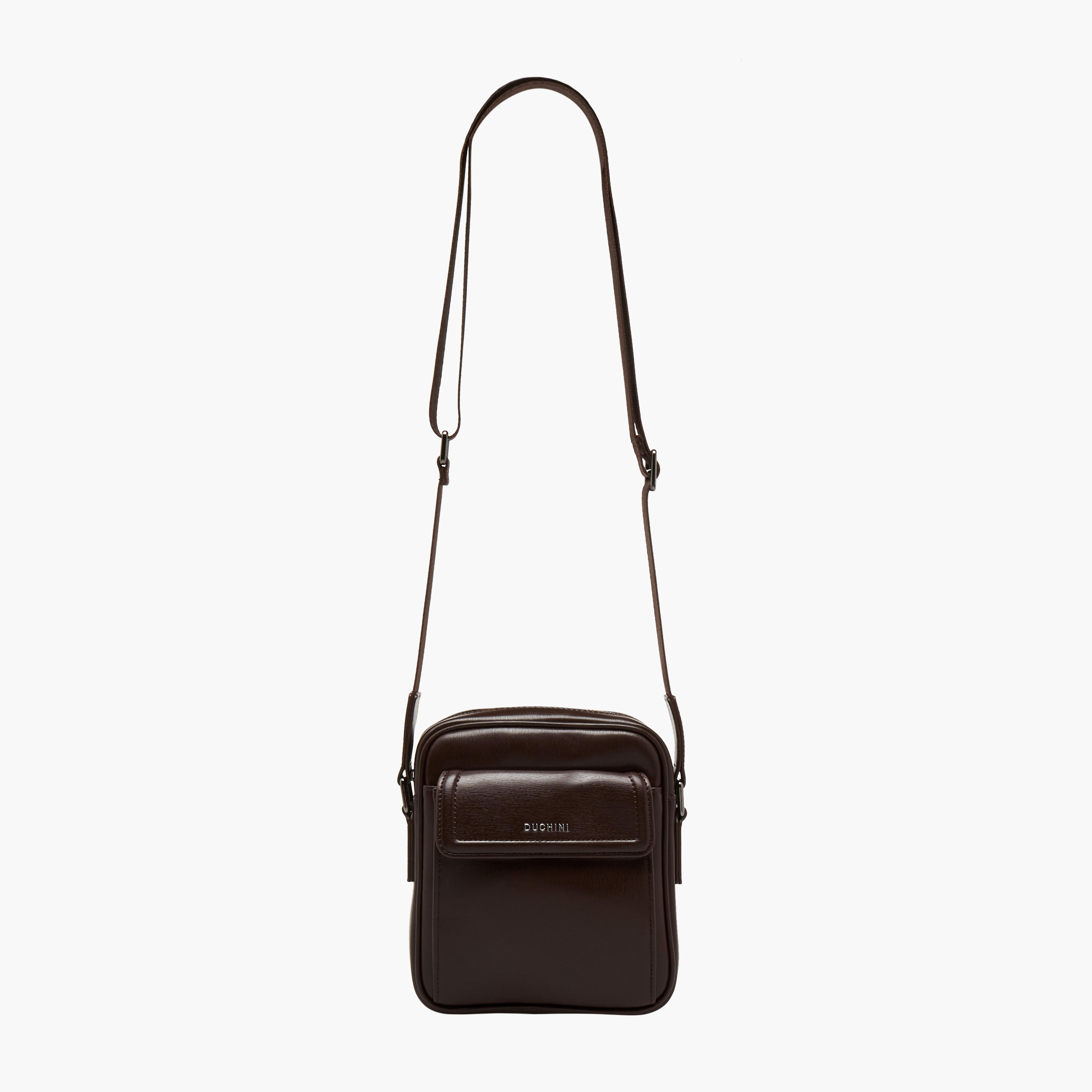Duchini Men Adjustable Strap Crossbody Bag-men-bags-image-3