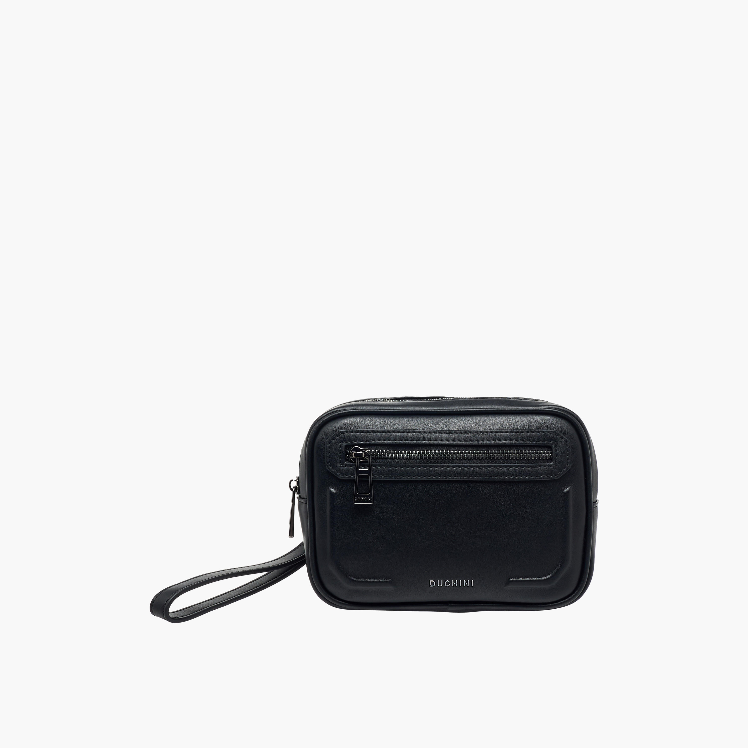 شنطة صغيرة بارزة الملمس بسوار معصم للرجال من دوتشيني-men-bags-image-1