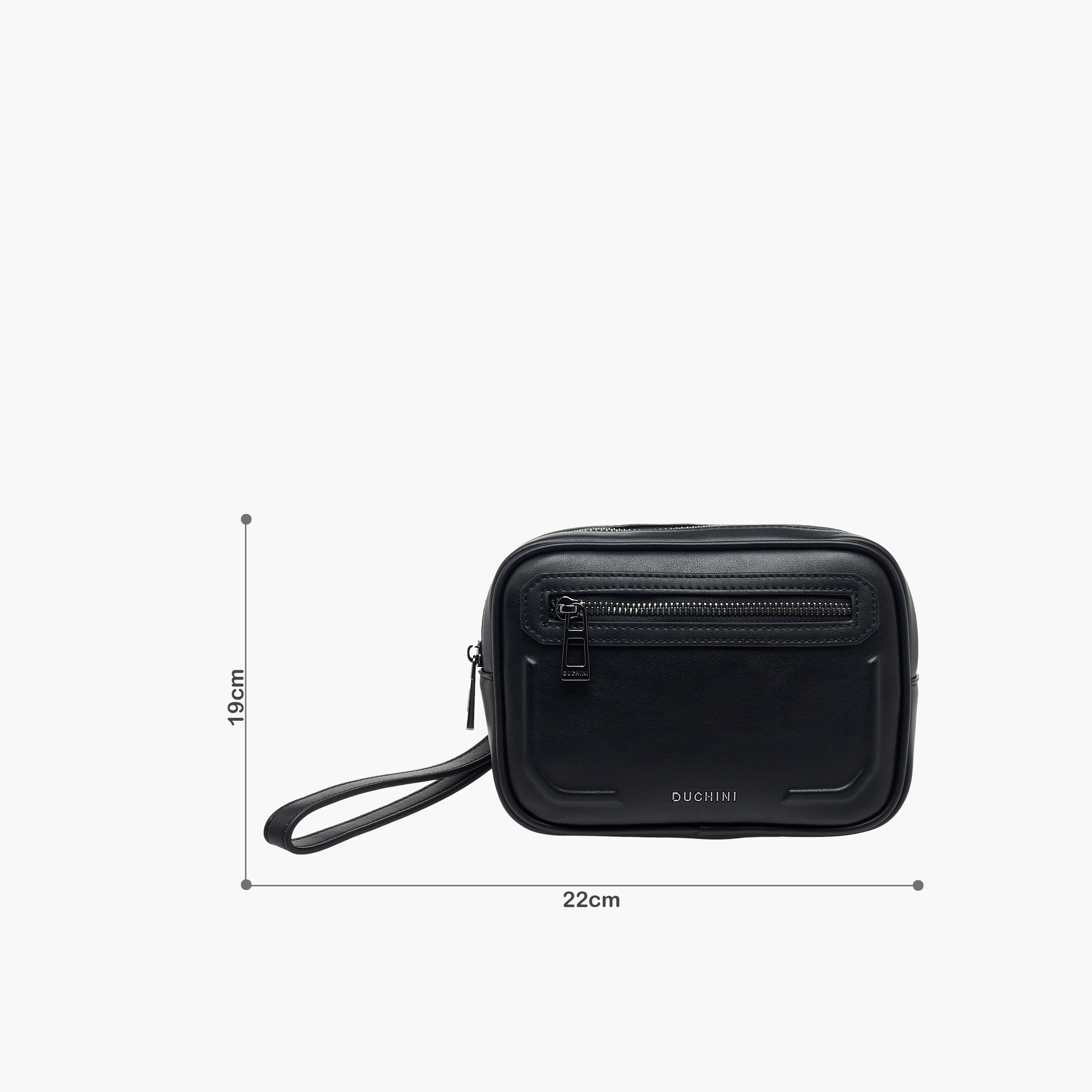 شنطة صغيرة بارزة الملمس بسوار معصم للرجال من دوتشيني-men-bags-image-2