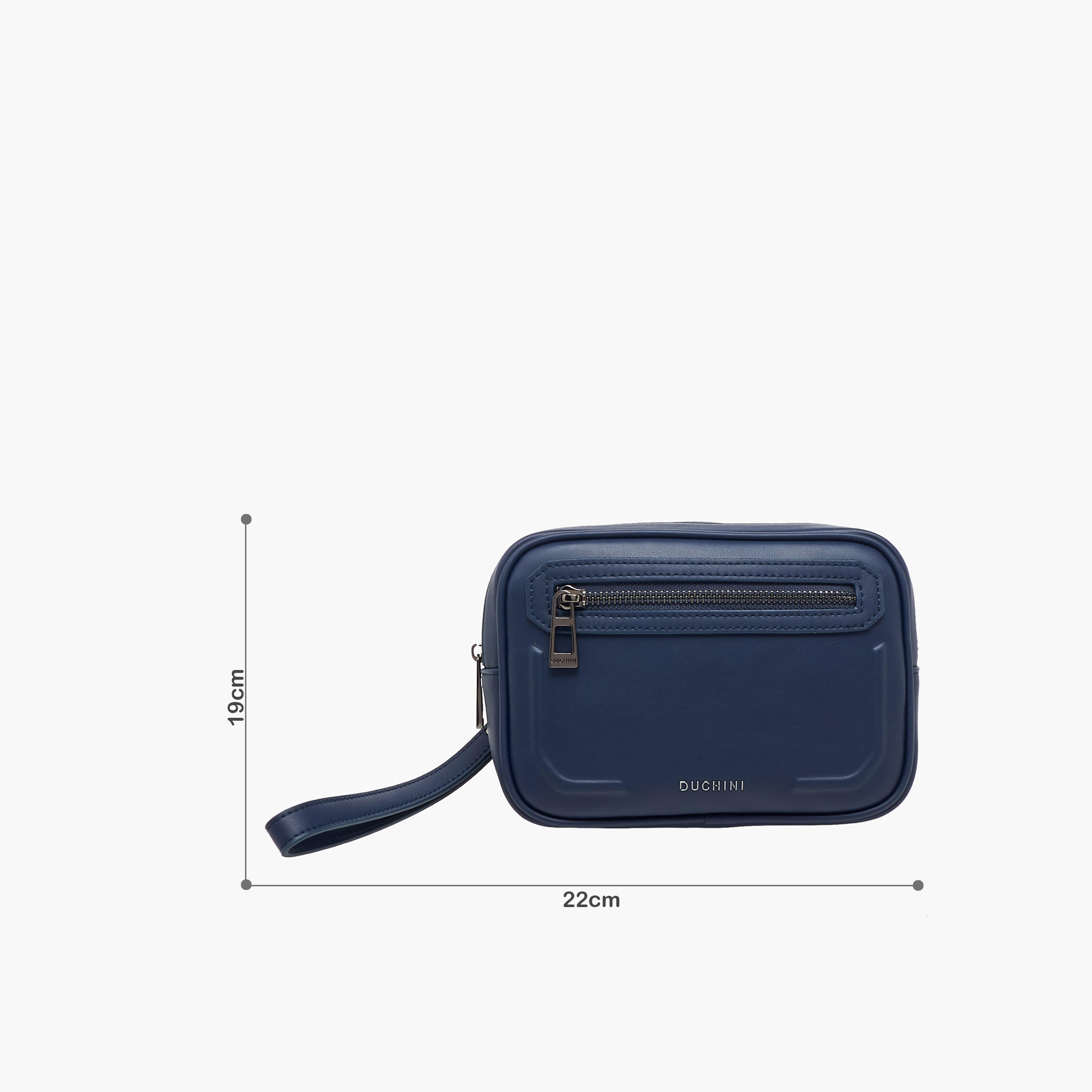 شنطة صغيرة بارزة الملمس بسوار معصم للرجال من دوتشيني-men-bags-image-2