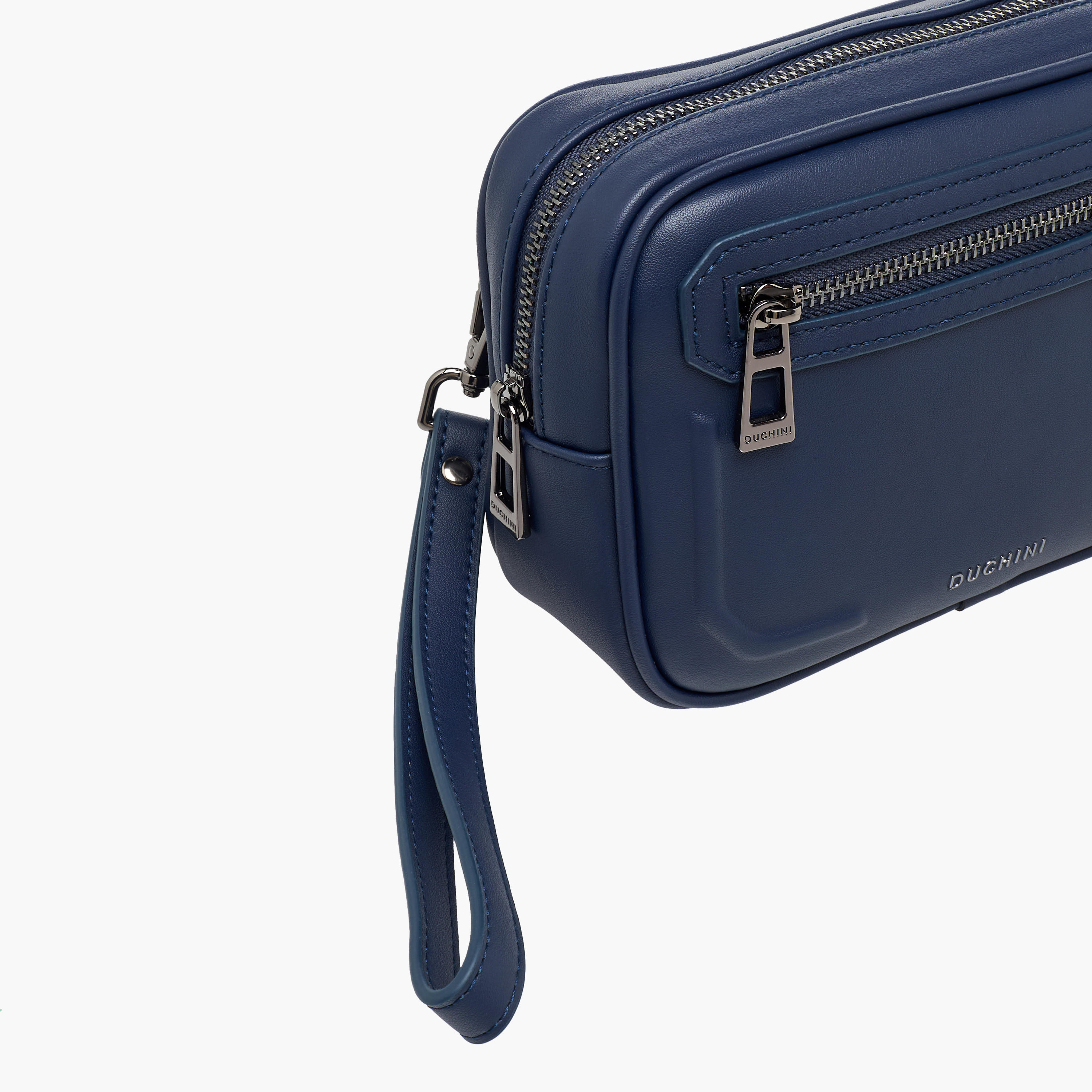 شنطة صغيرة بارزة الملمس بسوار معصم للرجال من دوتشيني-men-bags-image-4