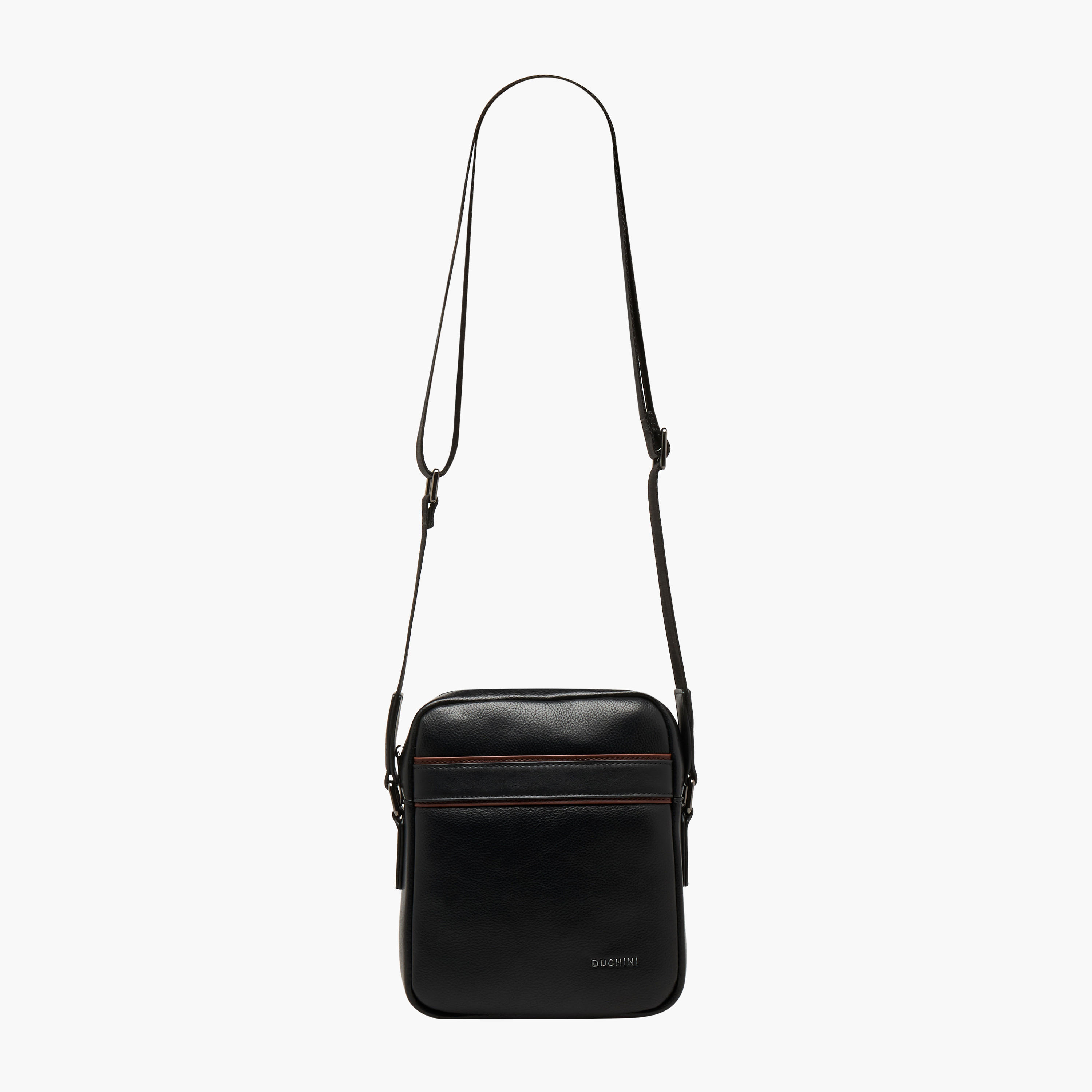 Duchini Men Adjustable Strap Crossbody Bag-men-bags-image-3
