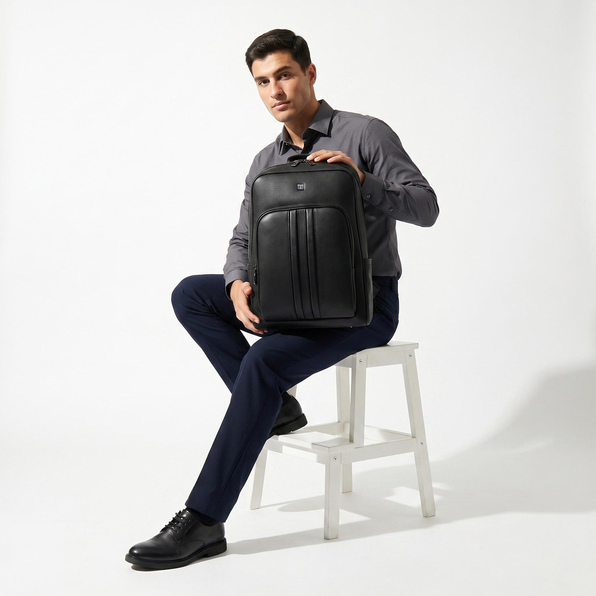 Duchini Men Adjustable Straps Backpack-men-bags-image-10