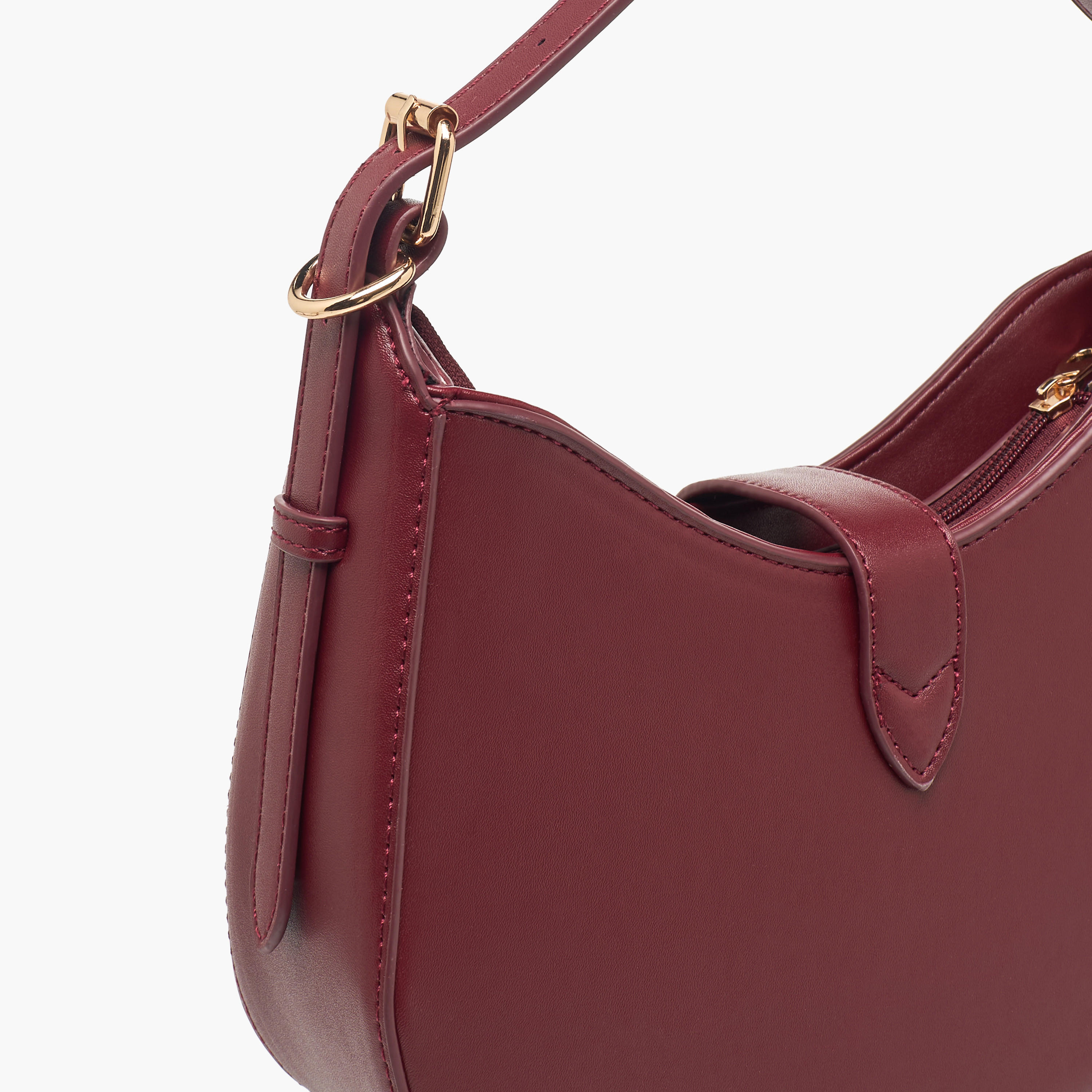 Adore Lock Charm Detail Crossbody Bag with Detachable Strap-women-bagsandwallets-handbags-image-6