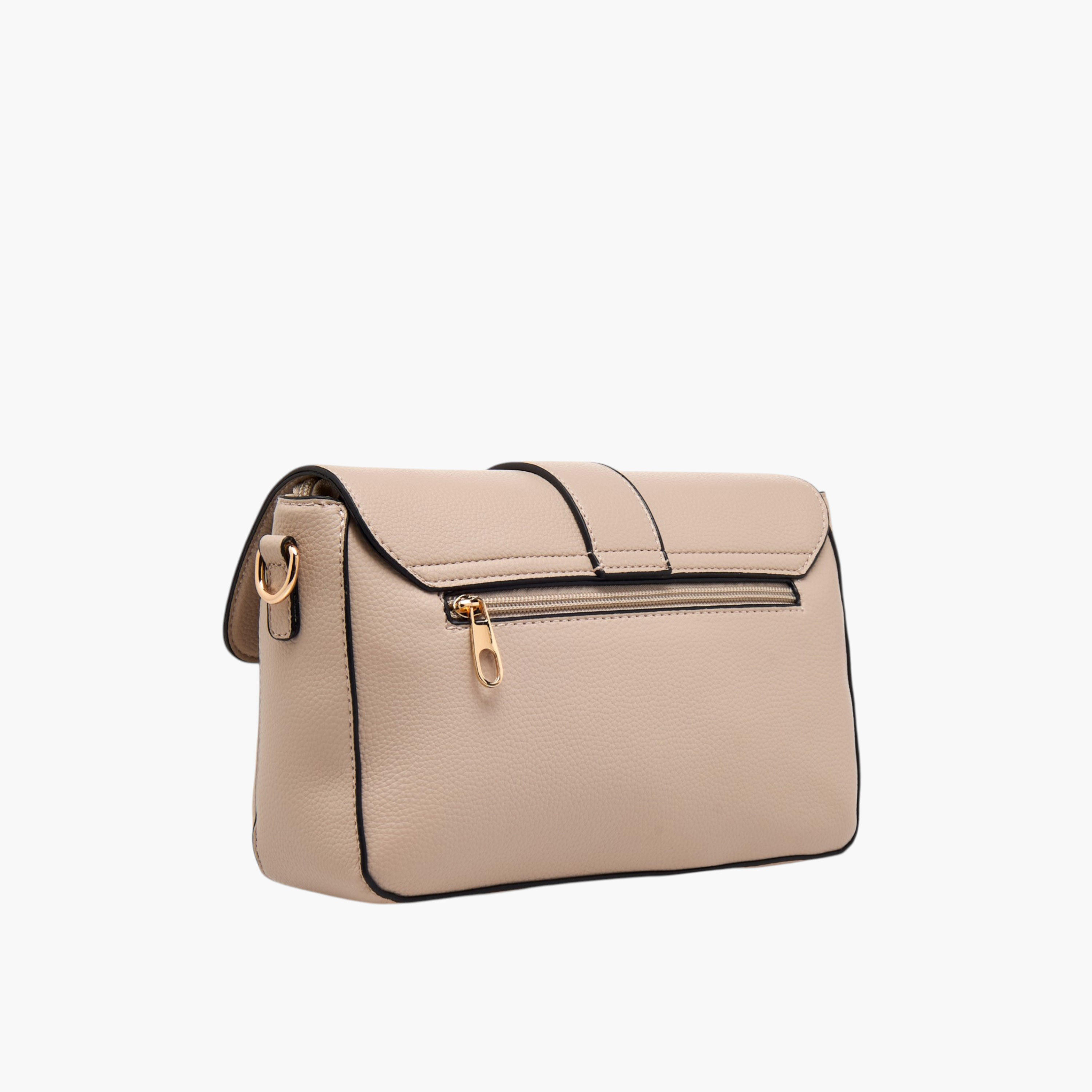 شنطة كروس بودي بارزة الملمس بحزام قابل للفصل أتش واي دي من أدور-women-bagsandwallets-handbags-image-3