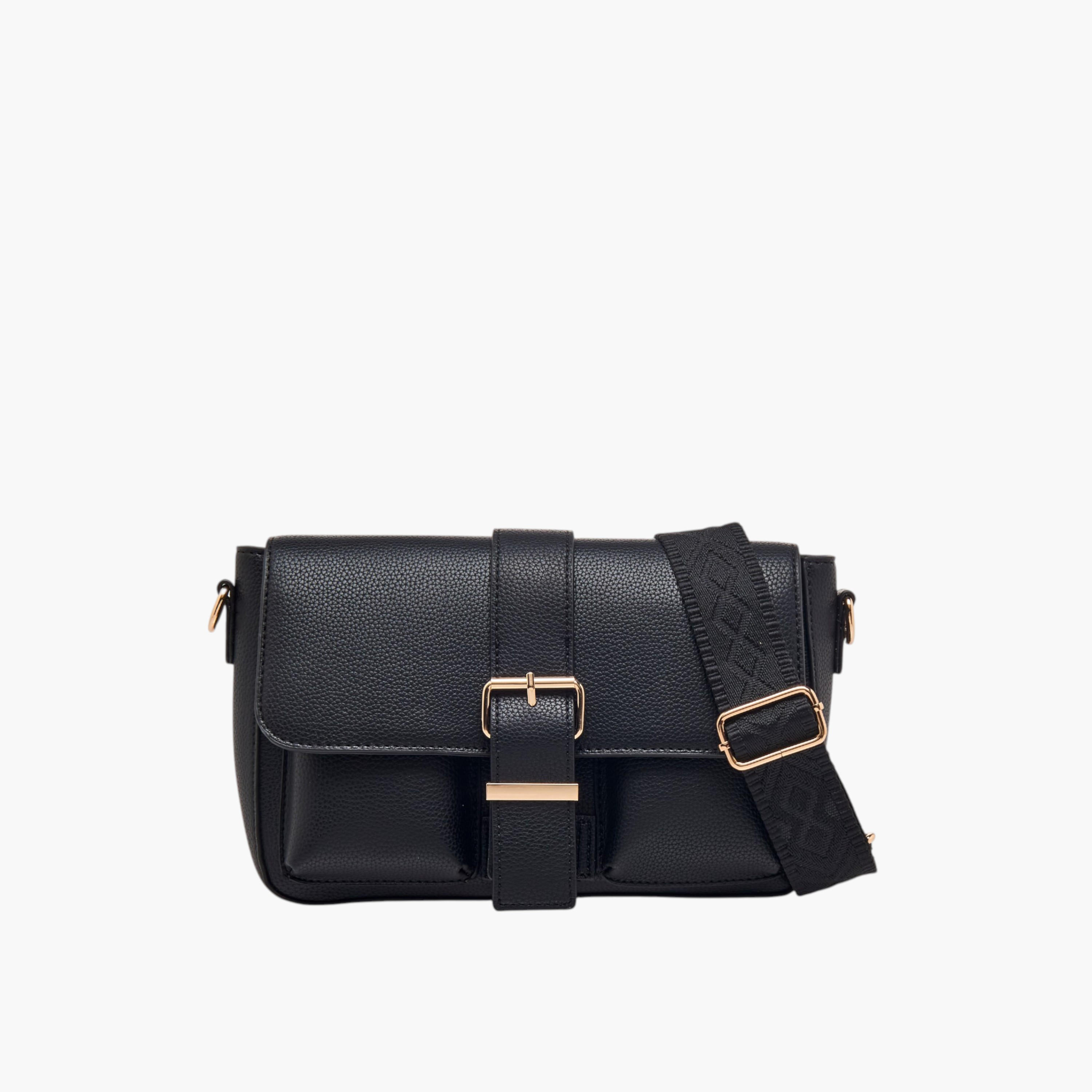 Adore HYG Textured Crossbody Bag with Detachable Strap-women-bagsandwallets-handbags-image-1